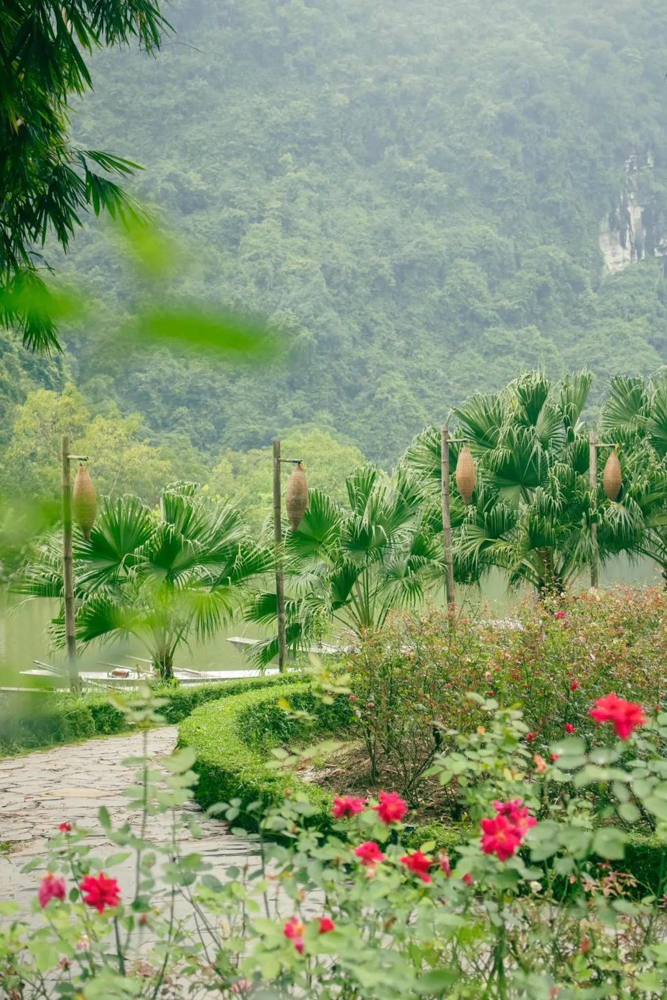 Natural landscape in Thung Nham Resort