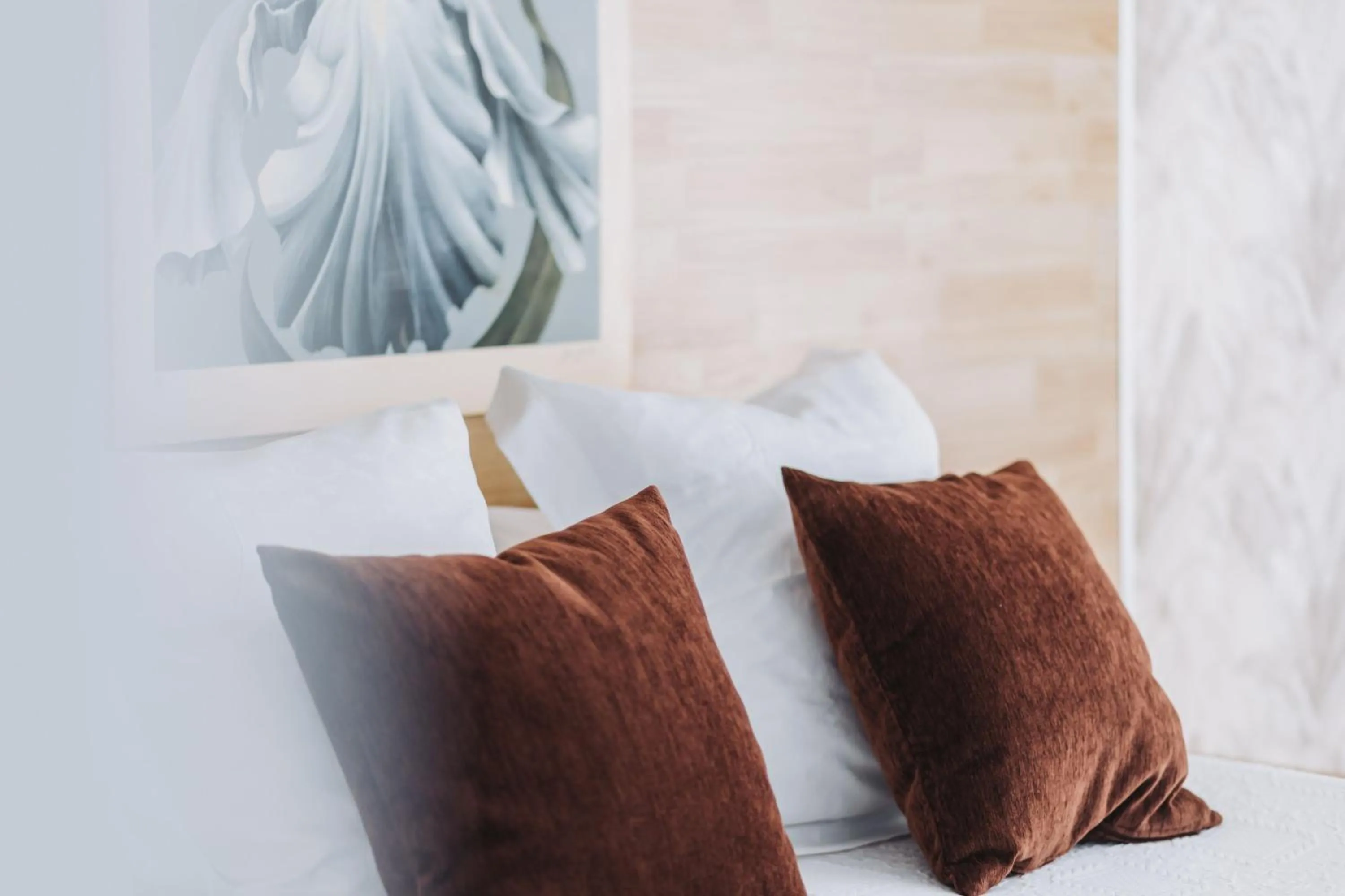 Bed in Hotel Guardamar