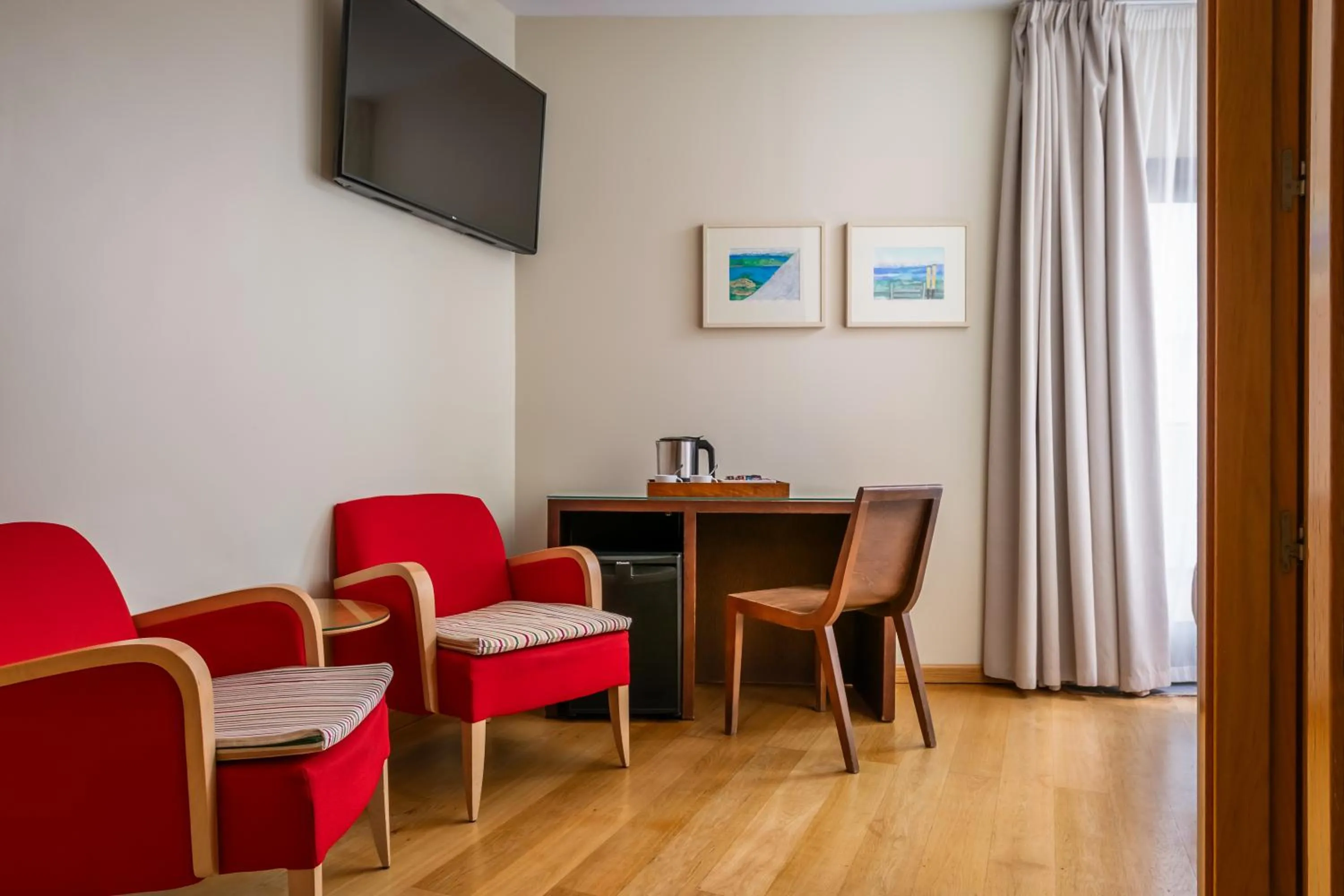 Seating area in BYPILLOW Tiento