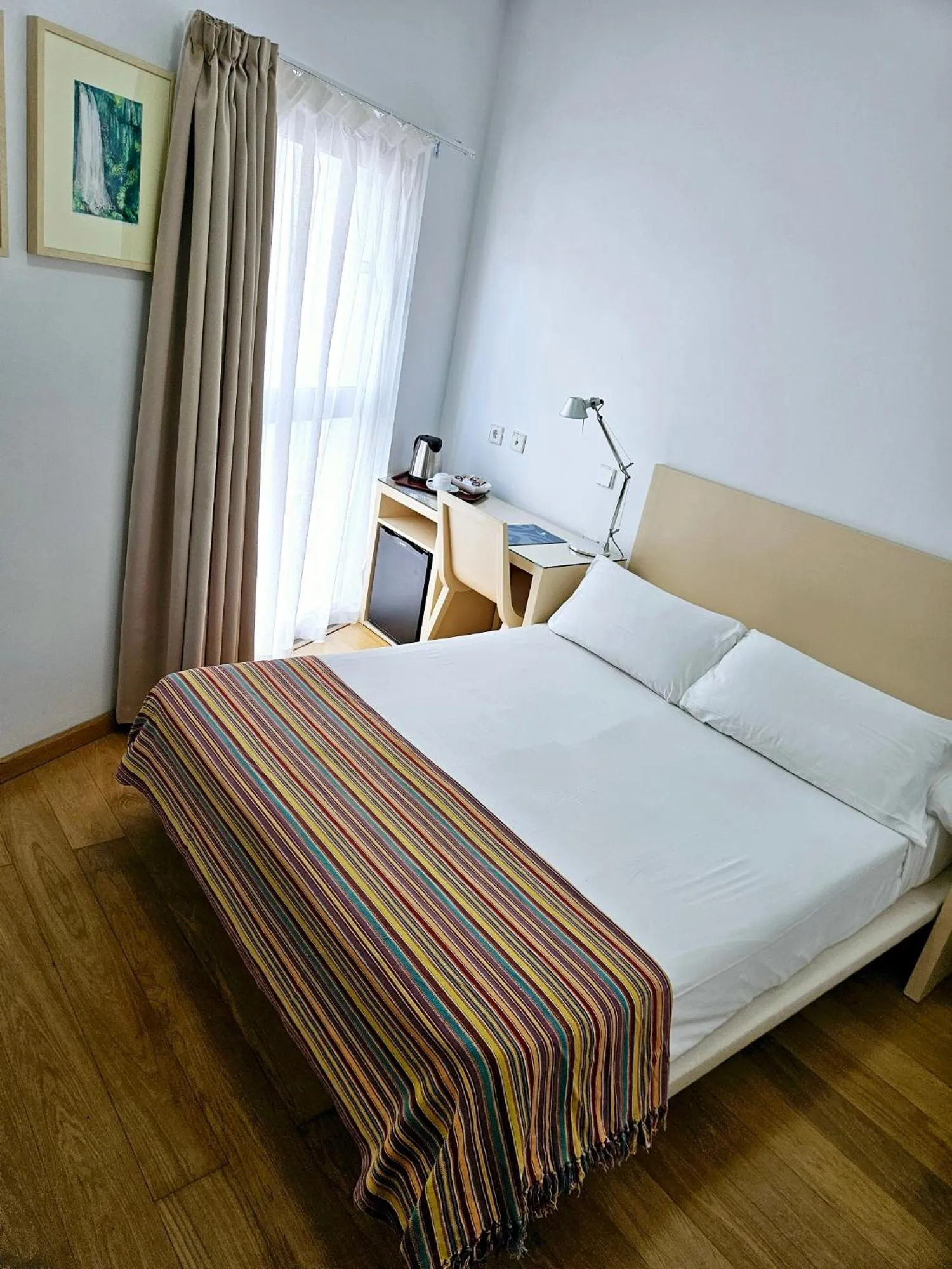 Bed in Hotel Apartamentos Patagonia Sur