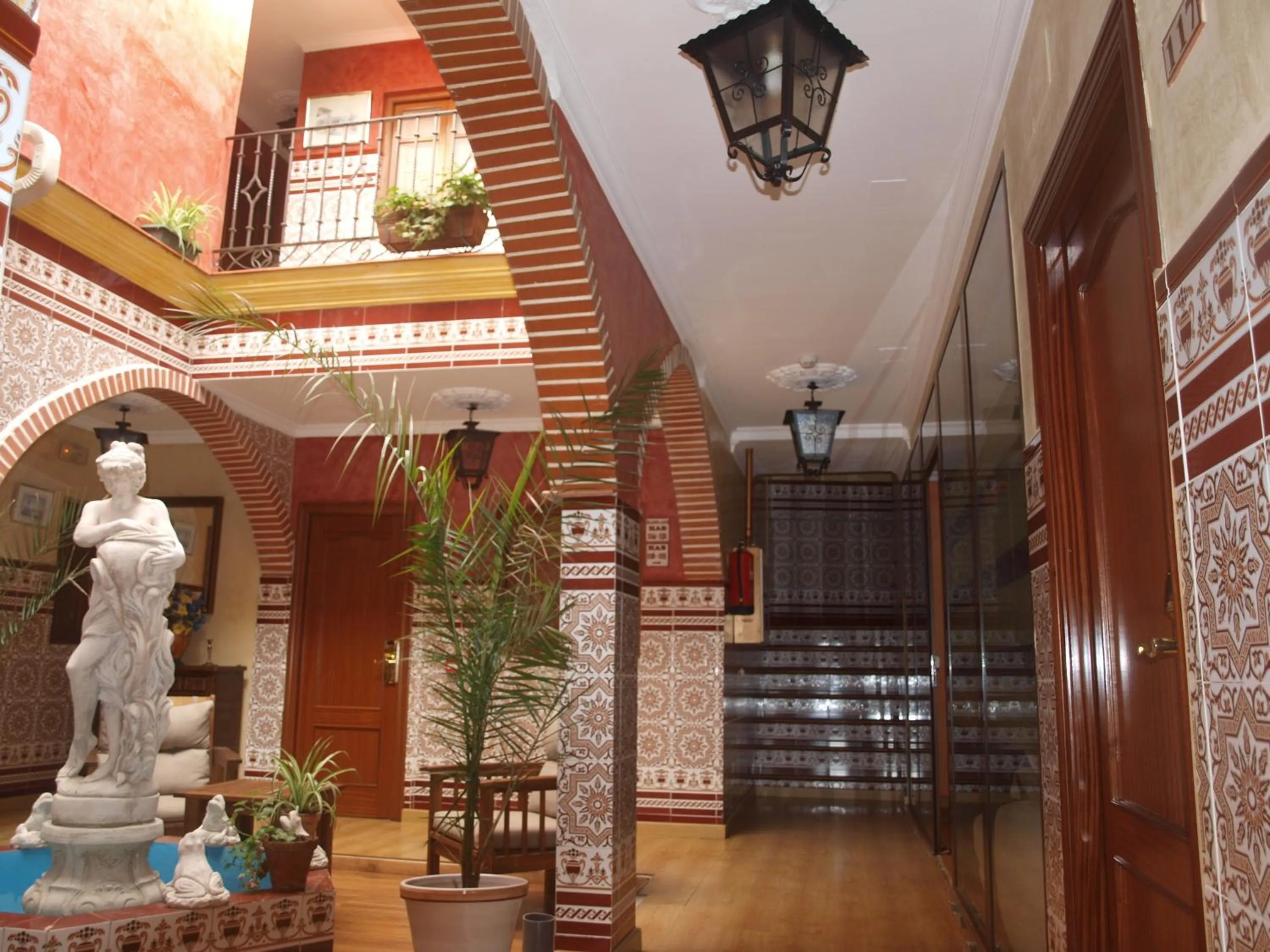 Decorative detail in Hotel Esmeralda