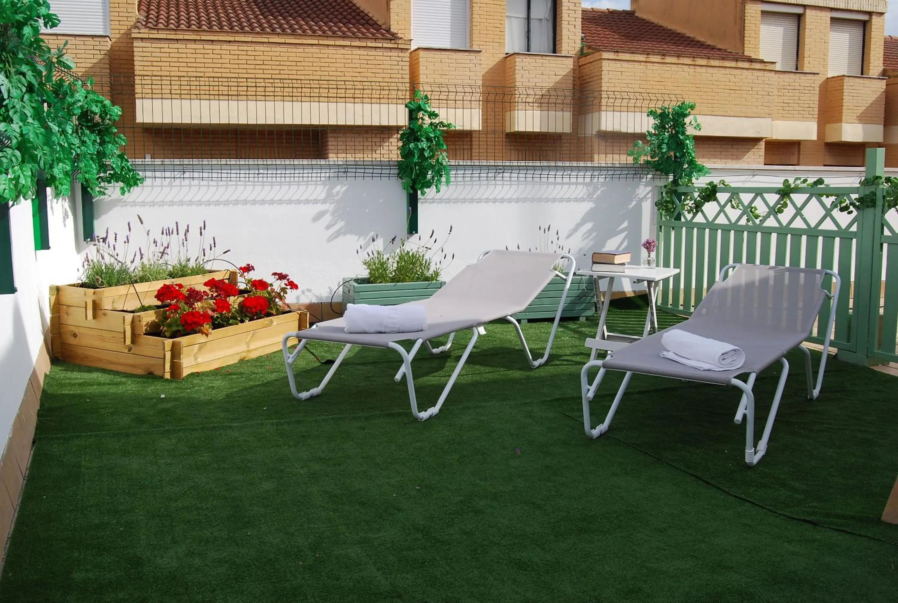 Balcony/Terrace in Hotel Doña Blanca
