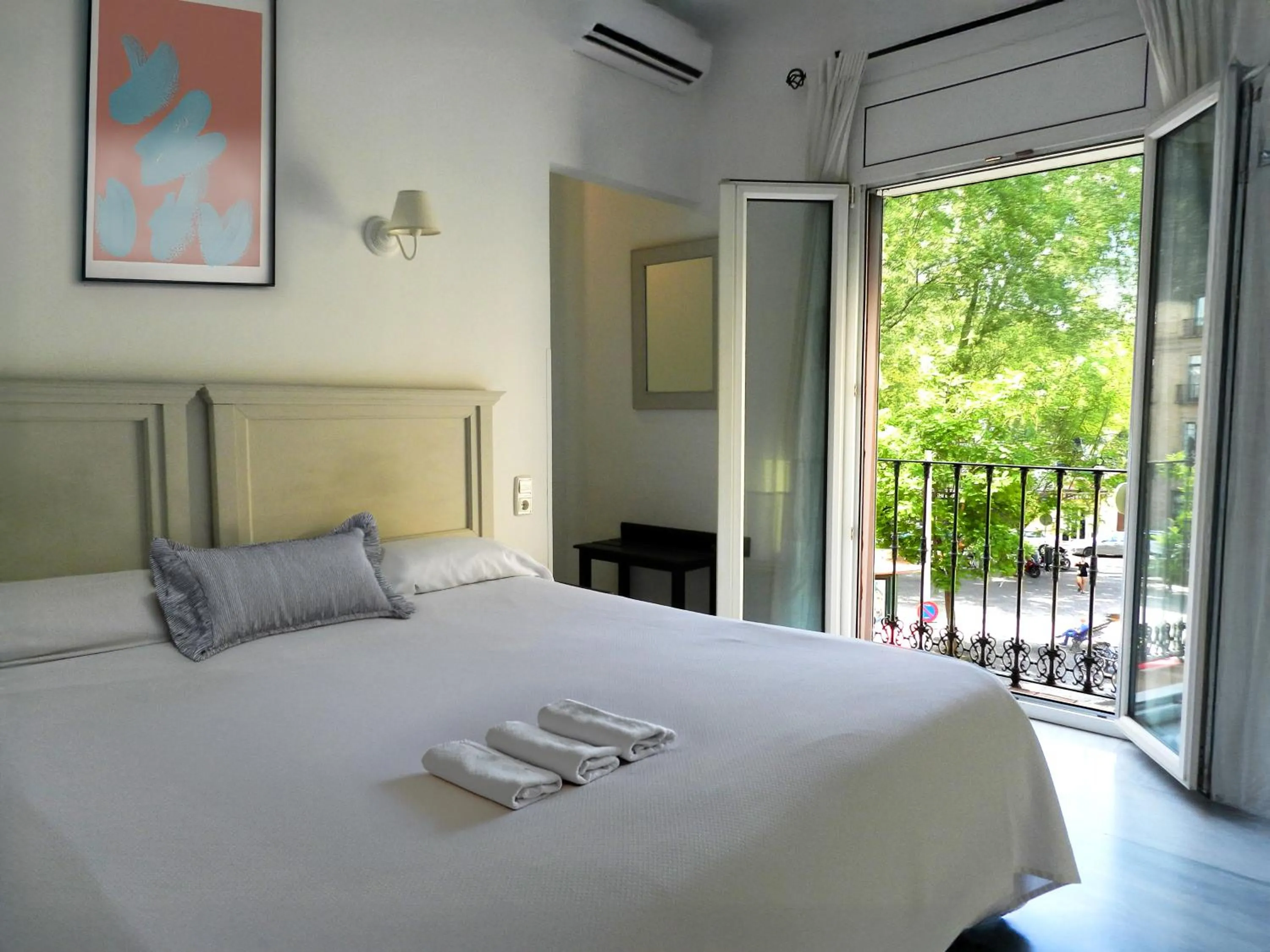 Bed in Hotel Doña Blanca