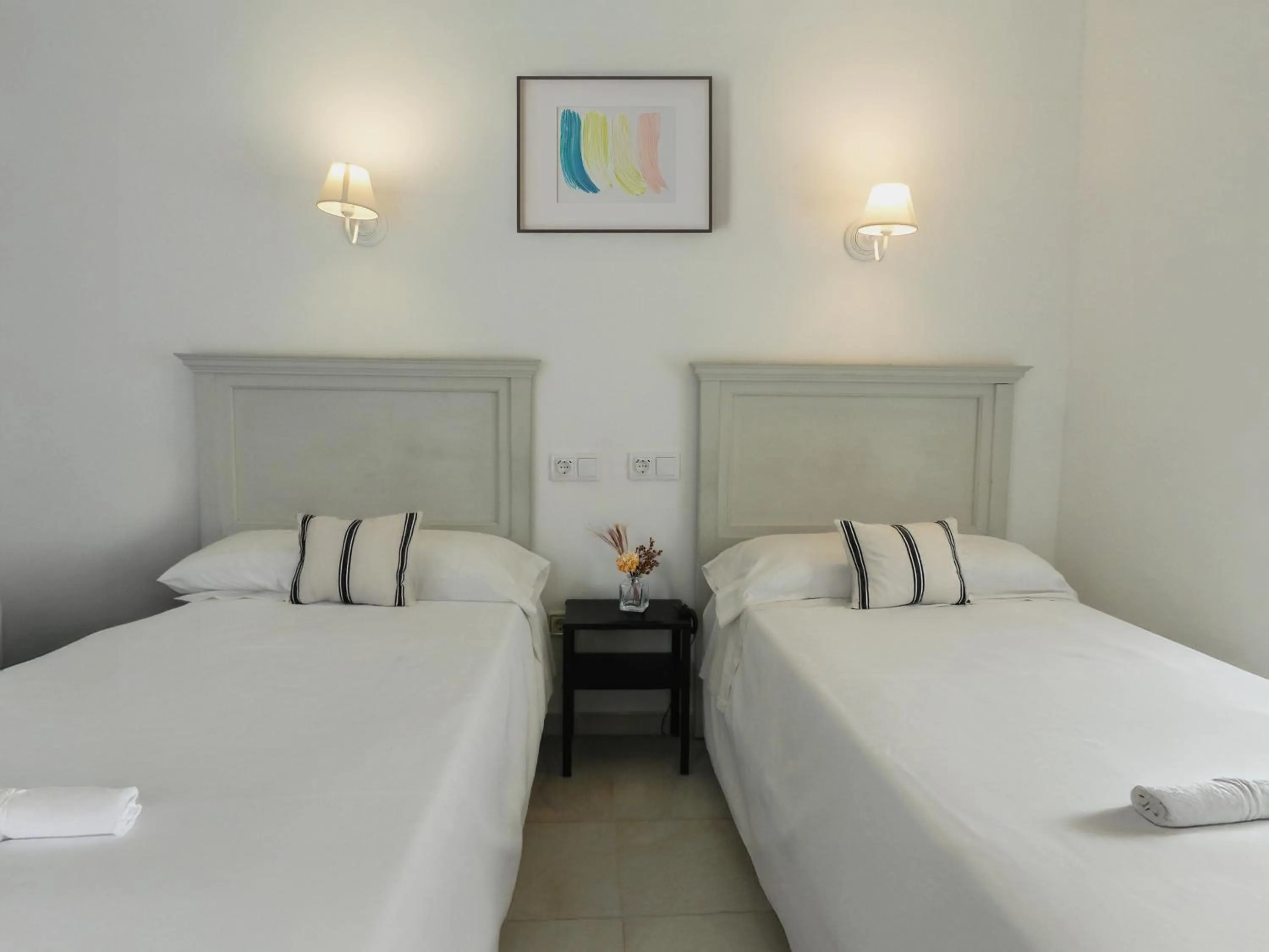 Bed in Hotel Doña Blanca