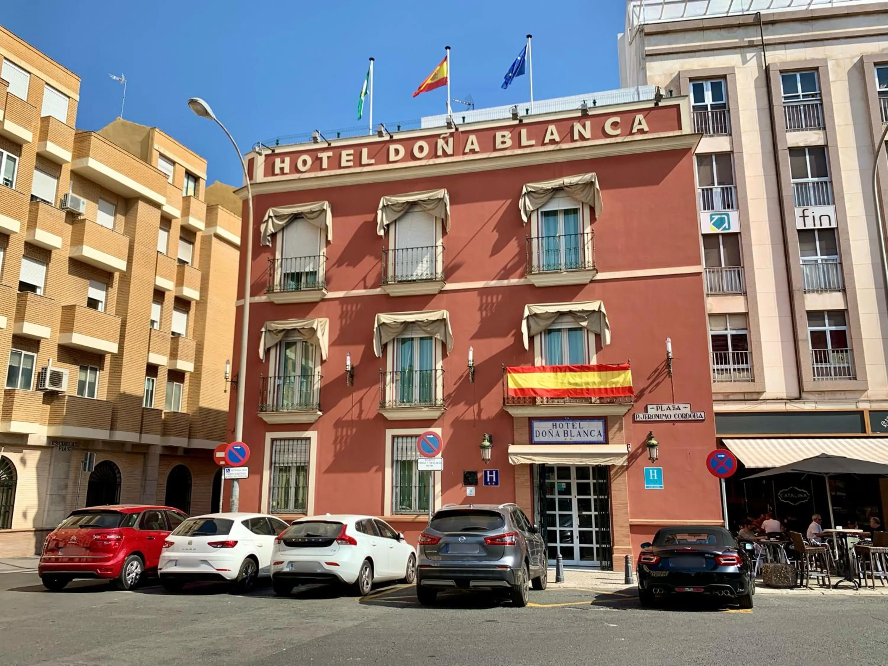 Property building in Hotel Doña Blanca