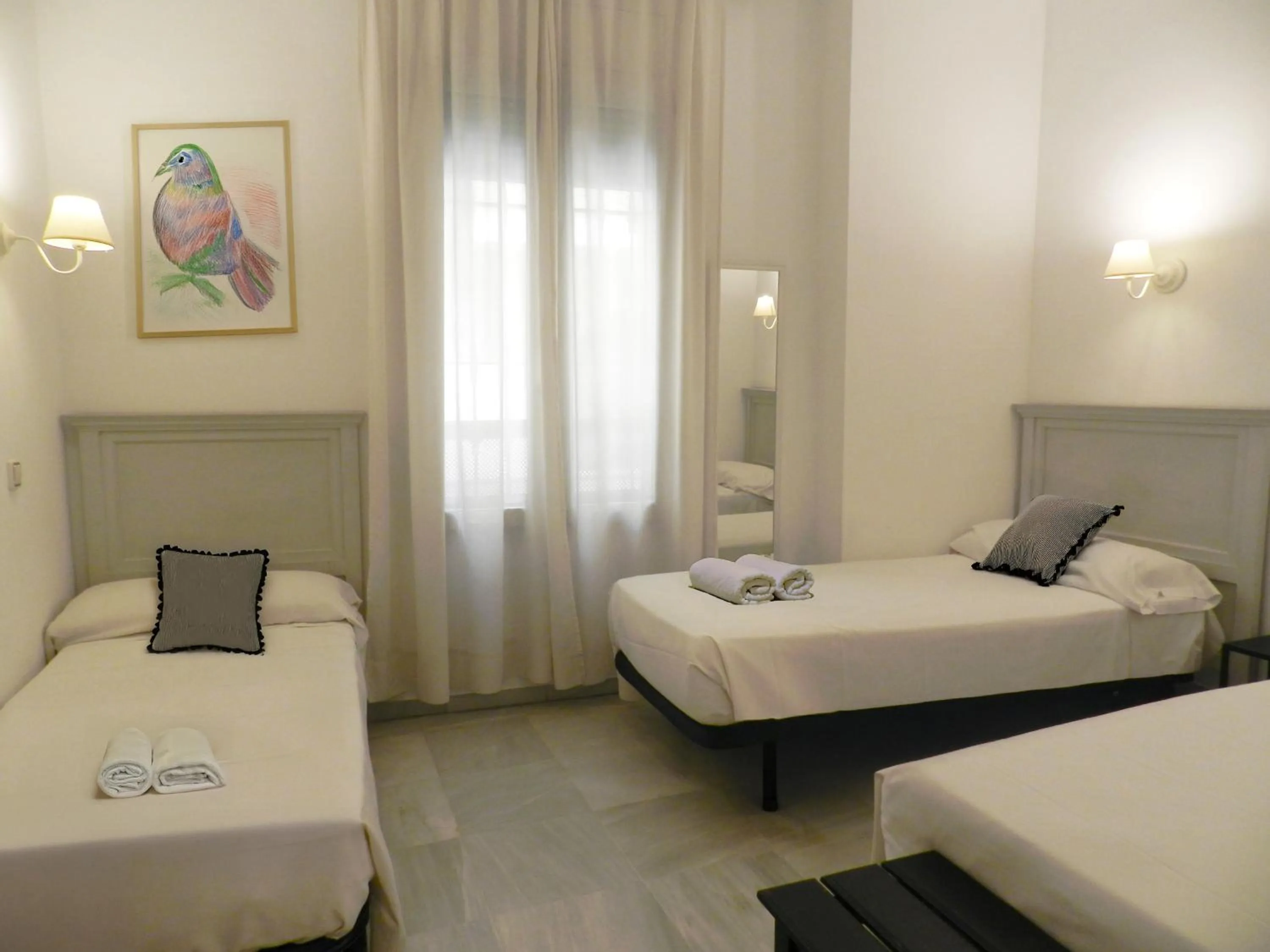 Bed in Hotel Doña Blanca