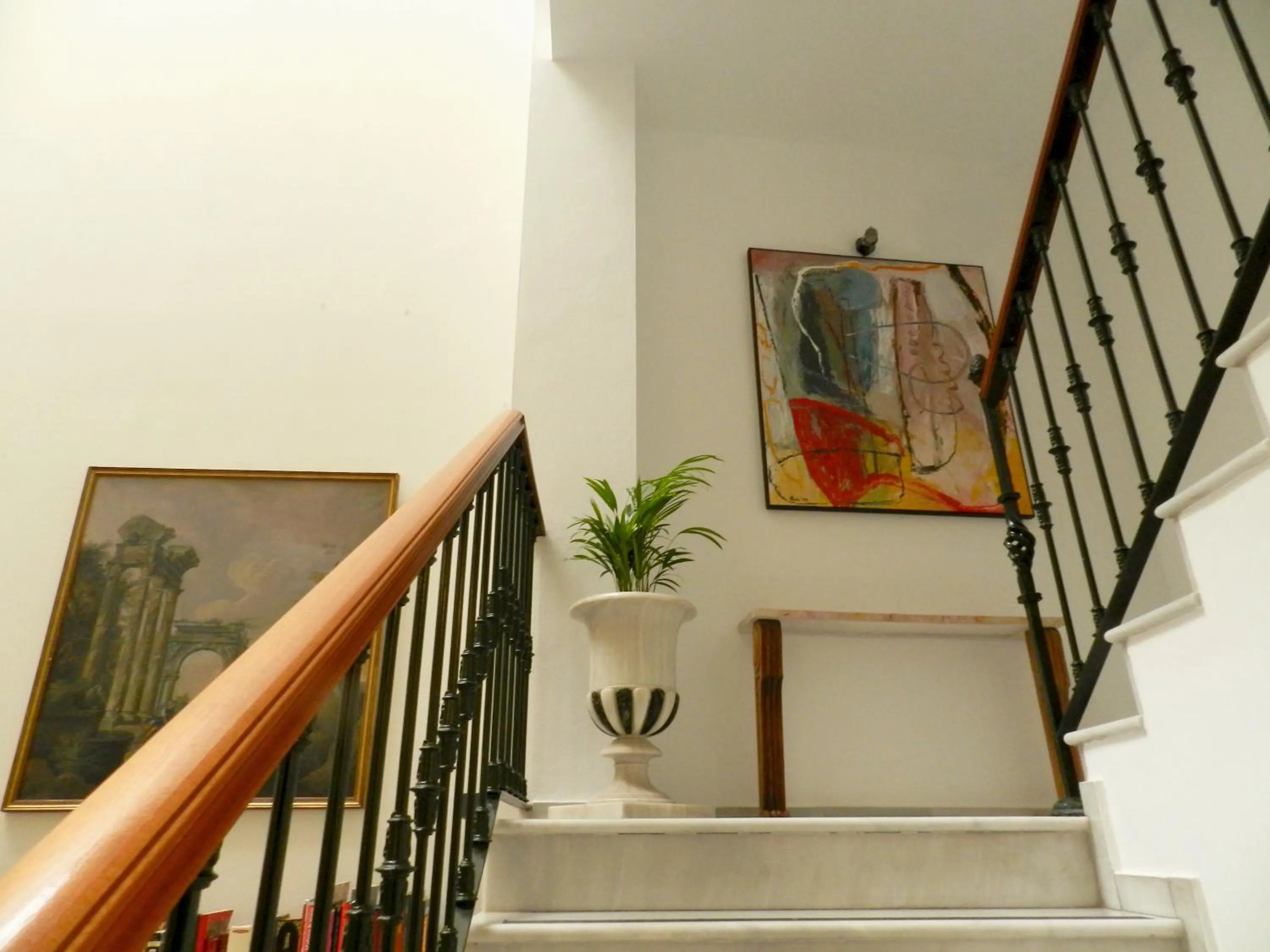 Patio in Hotel Doña Blanca