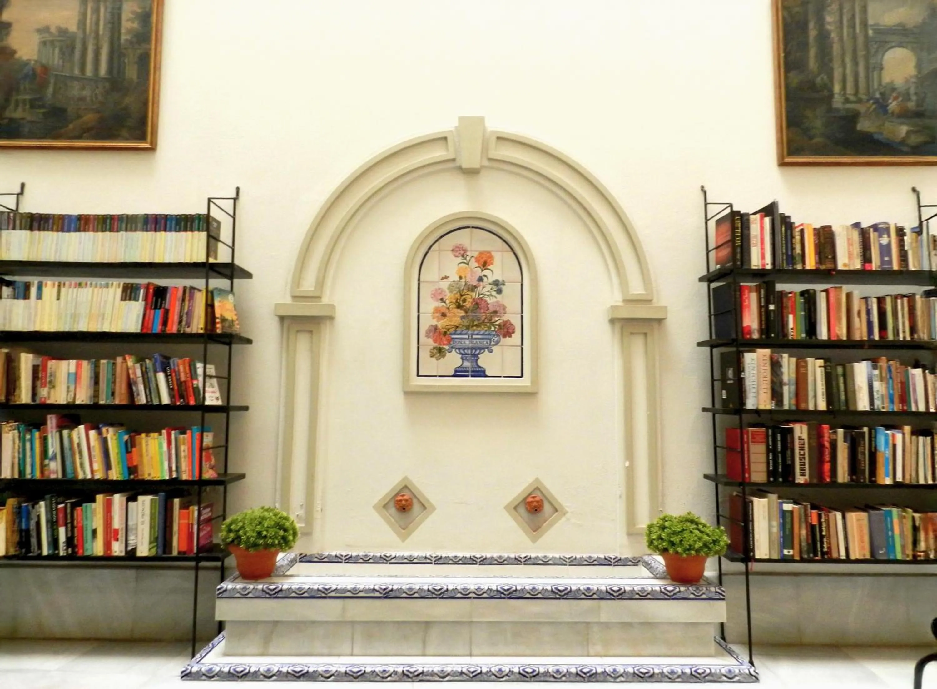 Patio in Hotel Doña Blanca