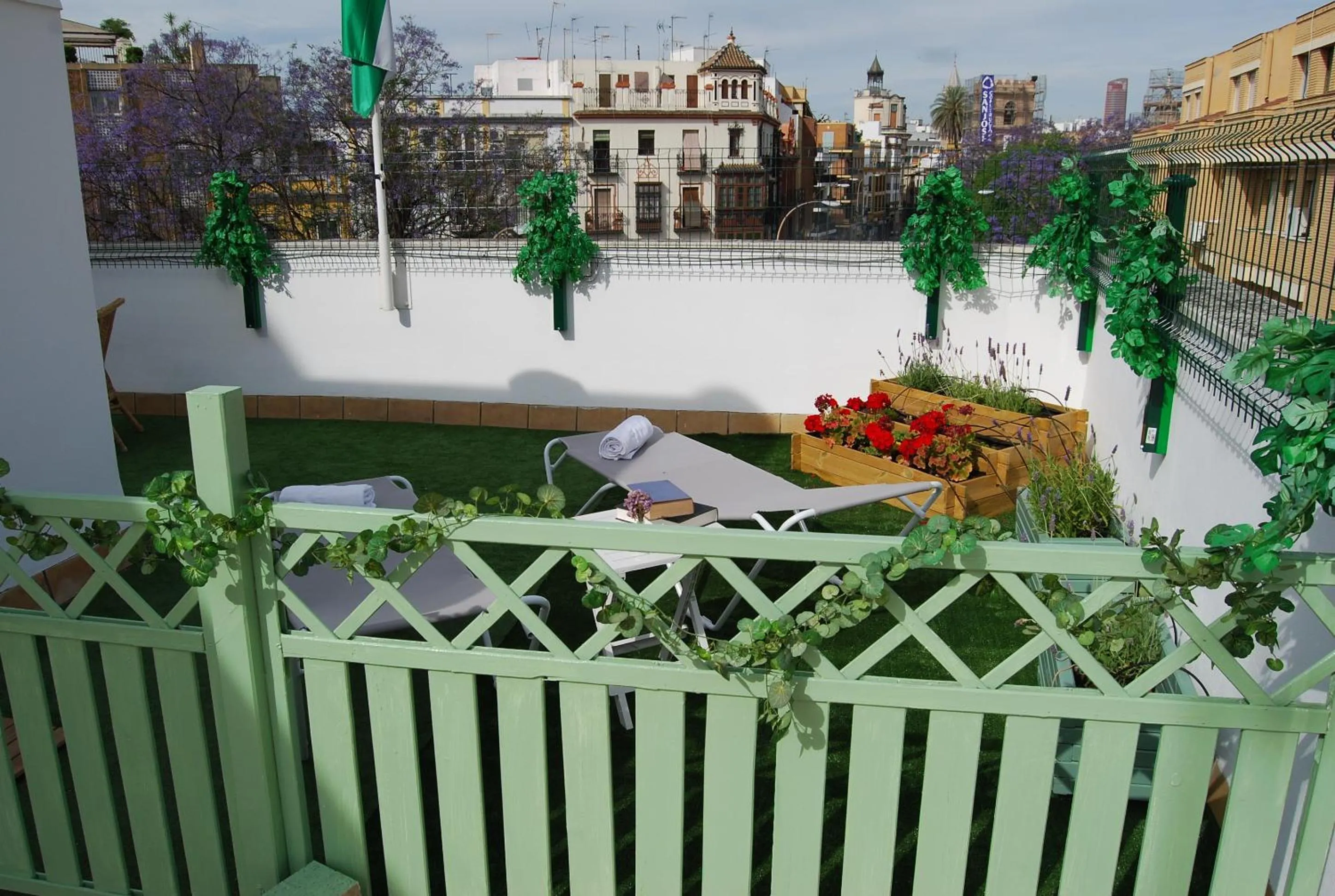 Balcony/Terrace in Hotel Doña Blanca