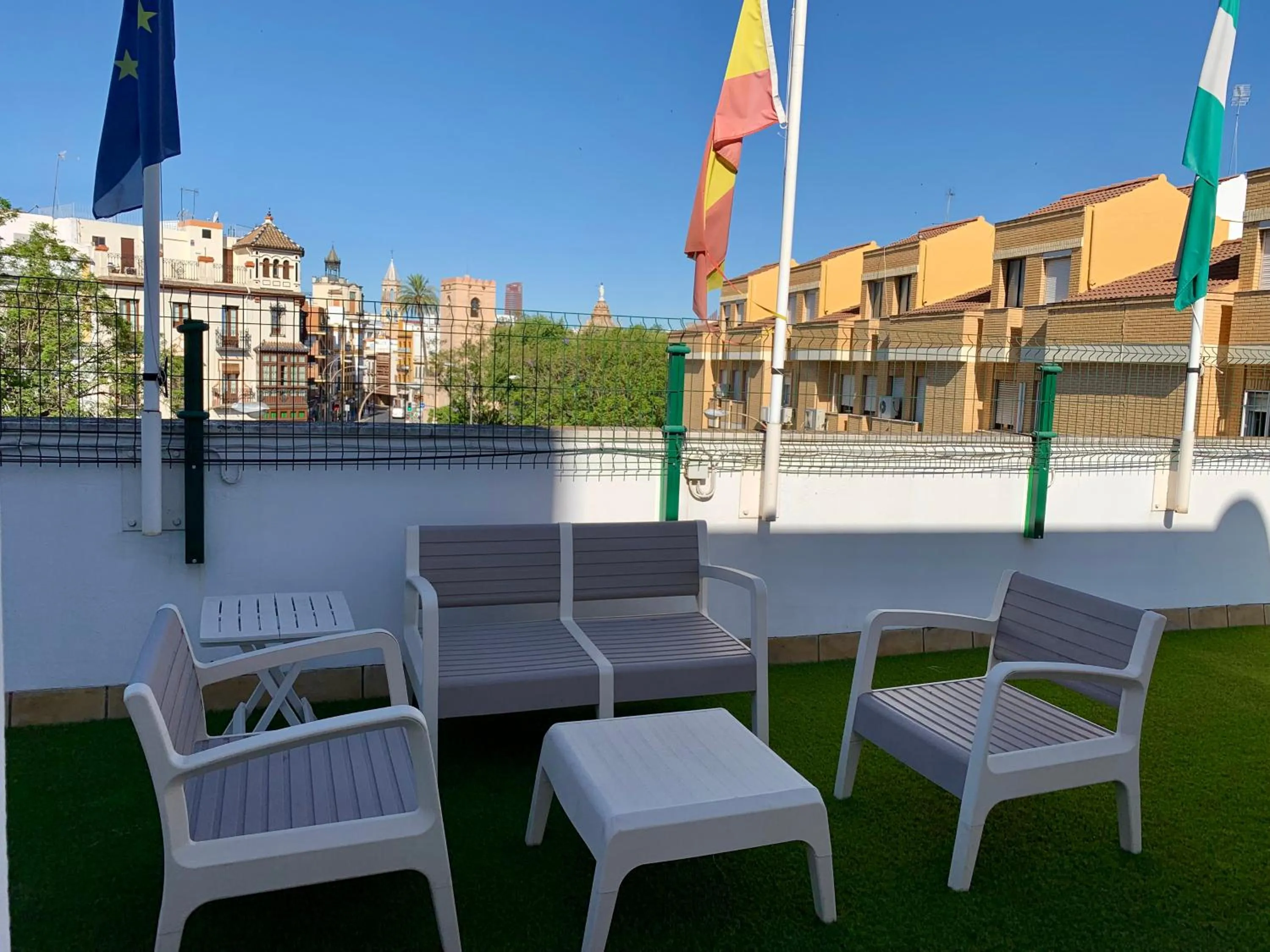 Balcony/Terrace in Hotel Doña Blanca