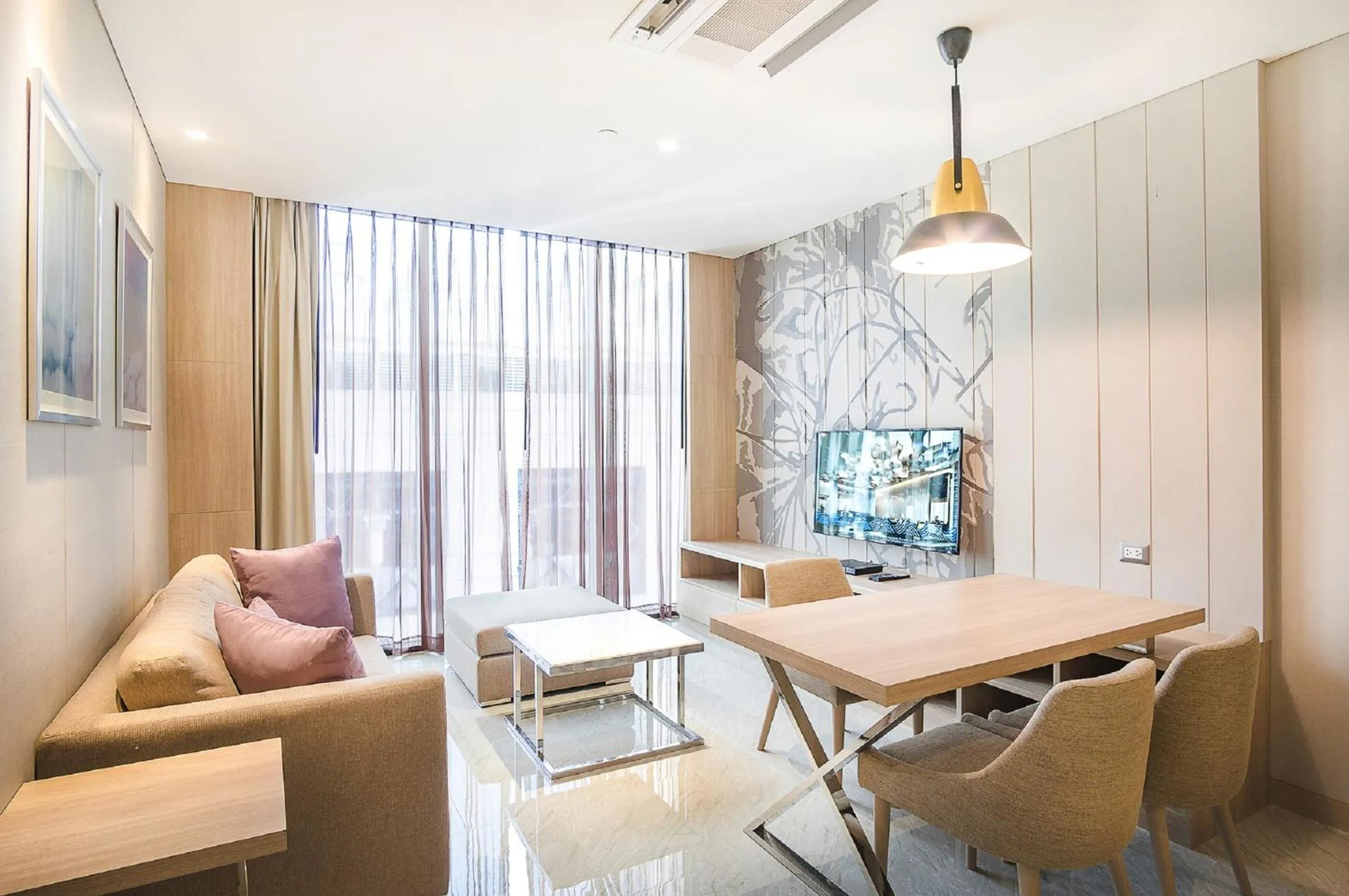 Living room in SKYVIEW Hotel Bangkok - Sukhumvit