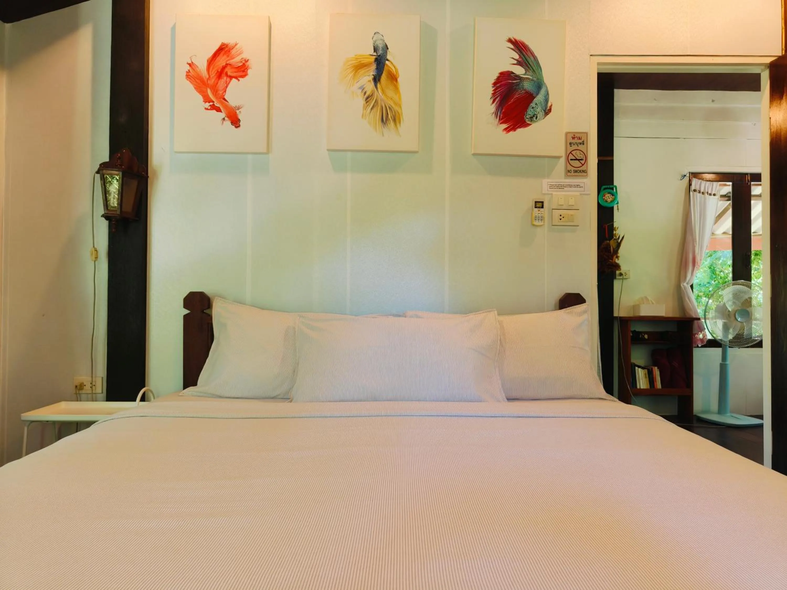 Bed in Baan Moonchan House