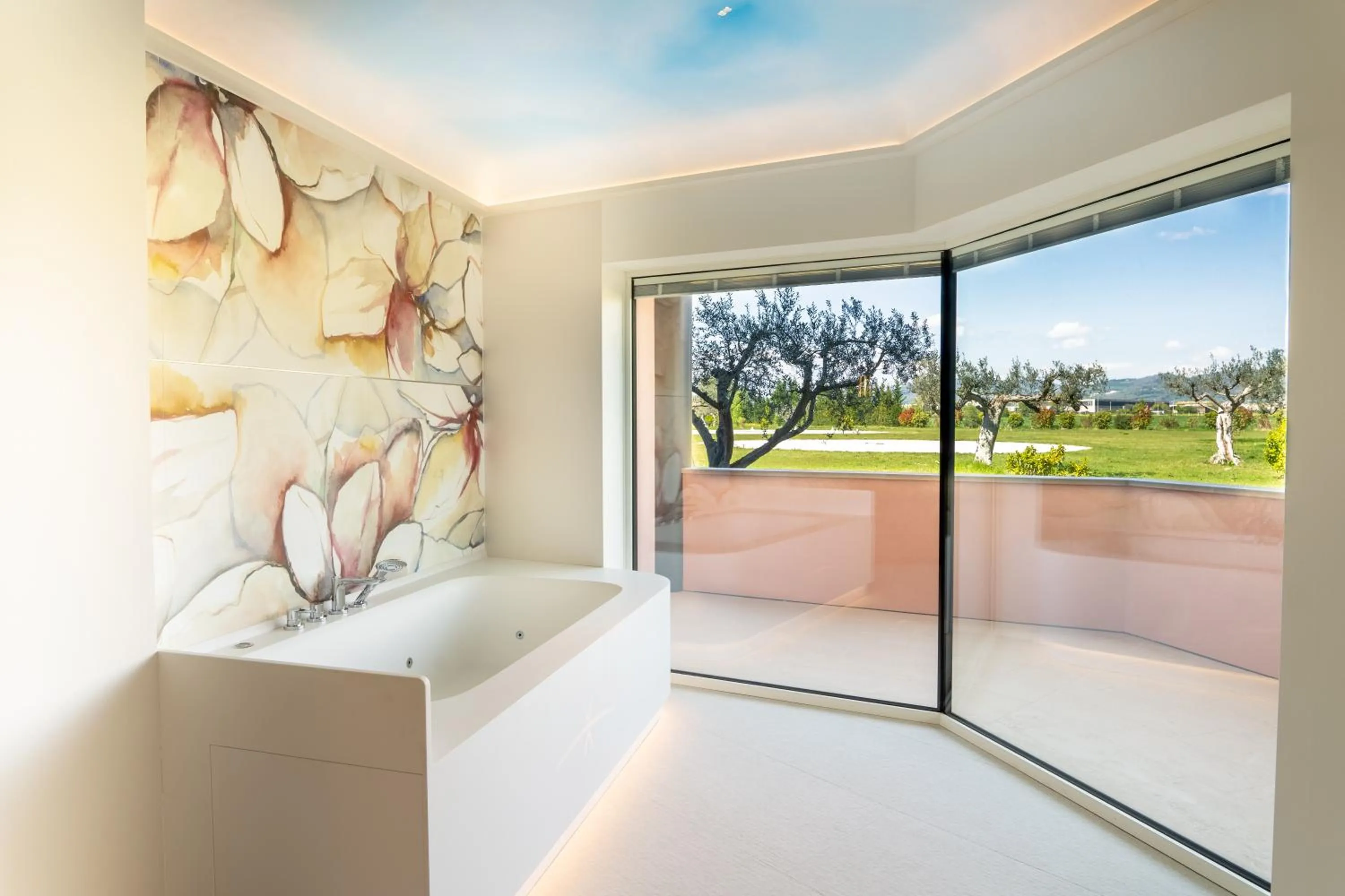 Hot Tub, Bed in Valle di Assisi Hotel & Spa