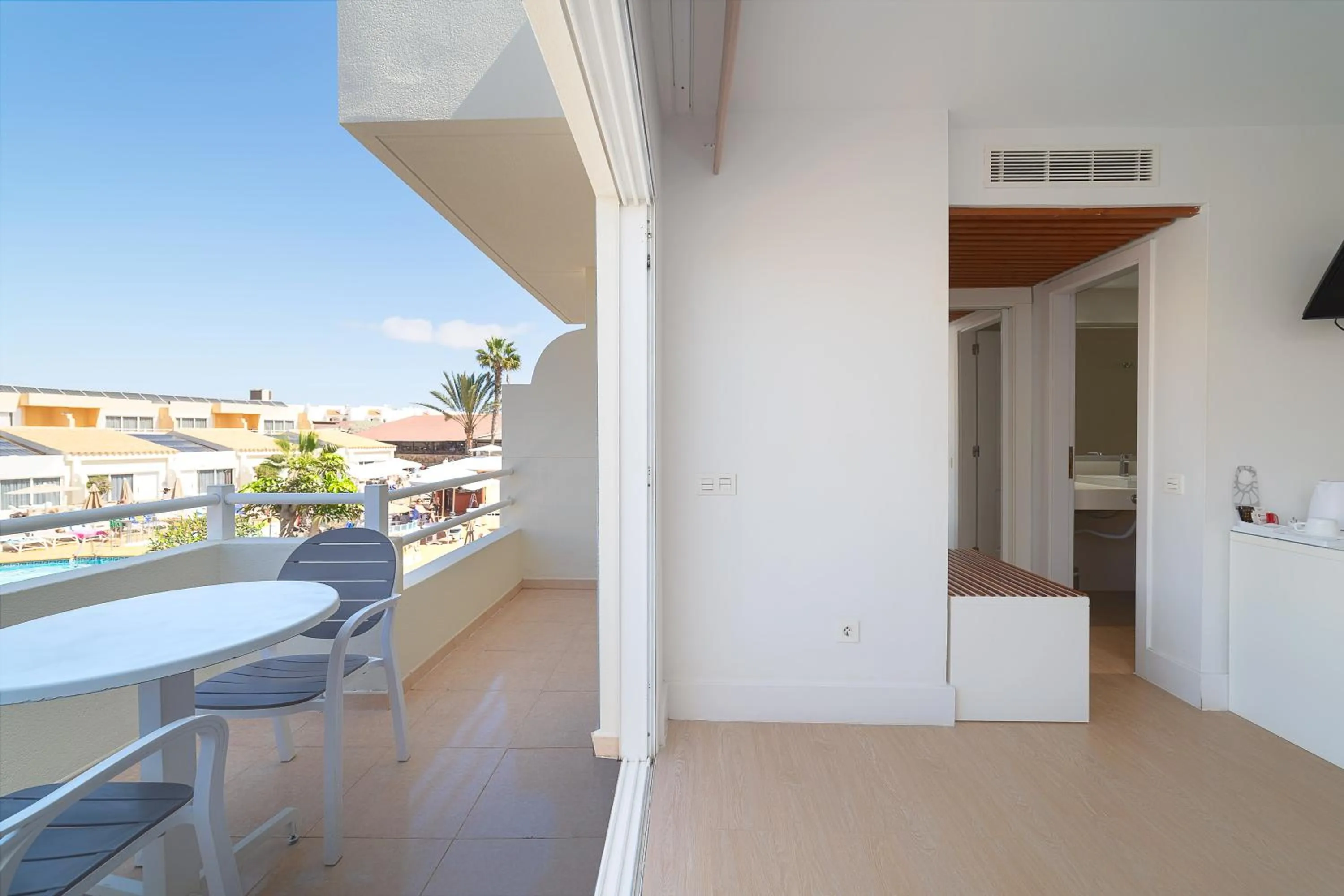 Balcony/Terrace in Hotel Arena Suite - Adults Only