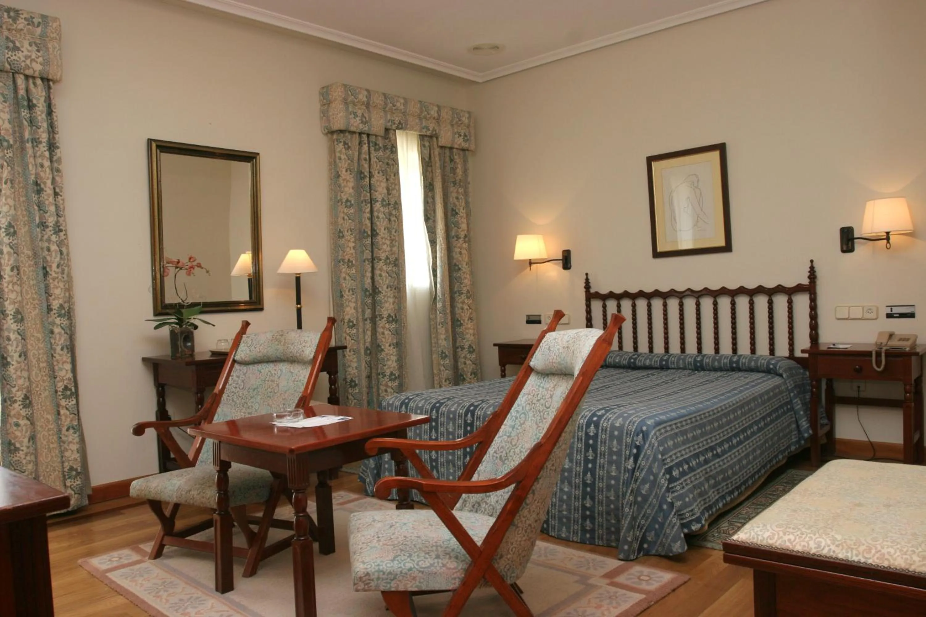 Decorative detail in Pousada de Portomarín