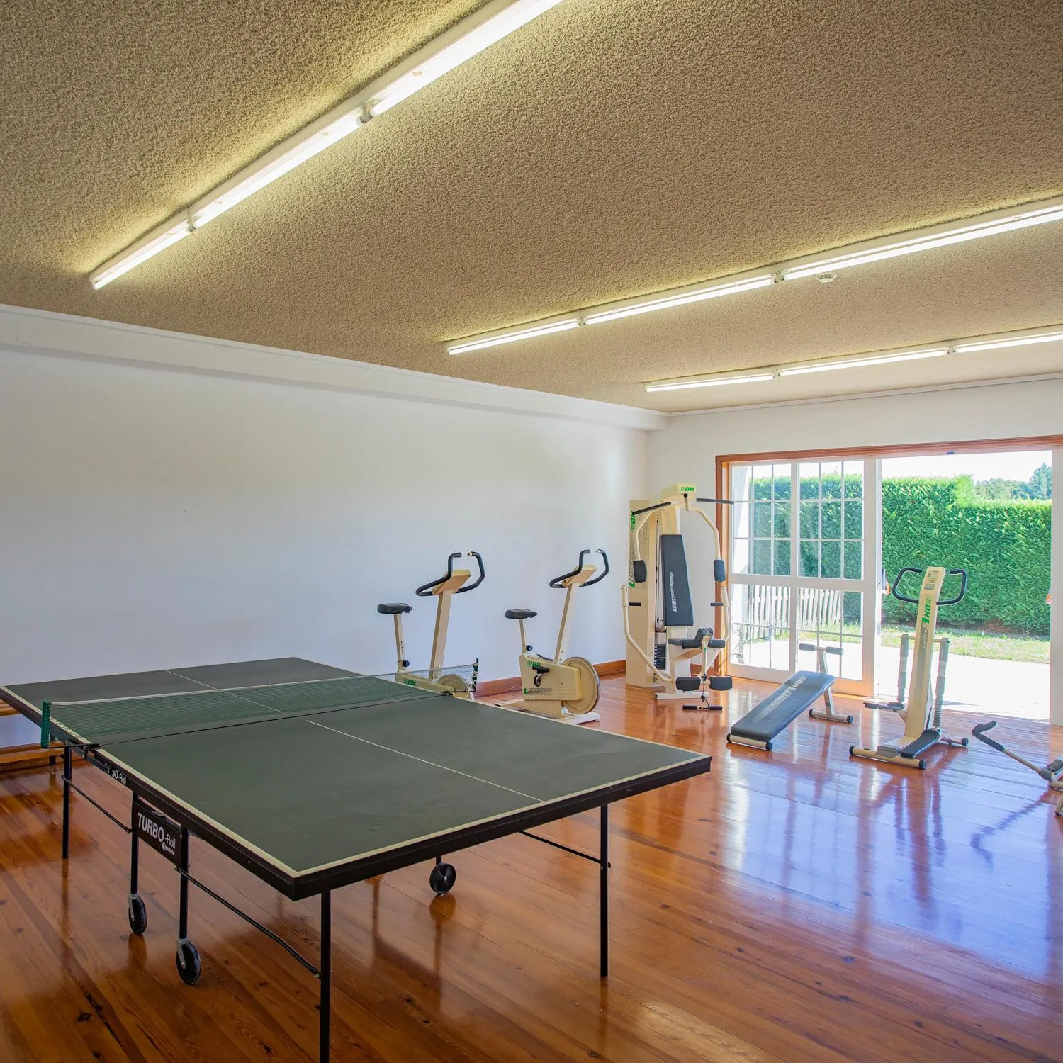 Fitness centre/facilities in Pousada de Portomarín