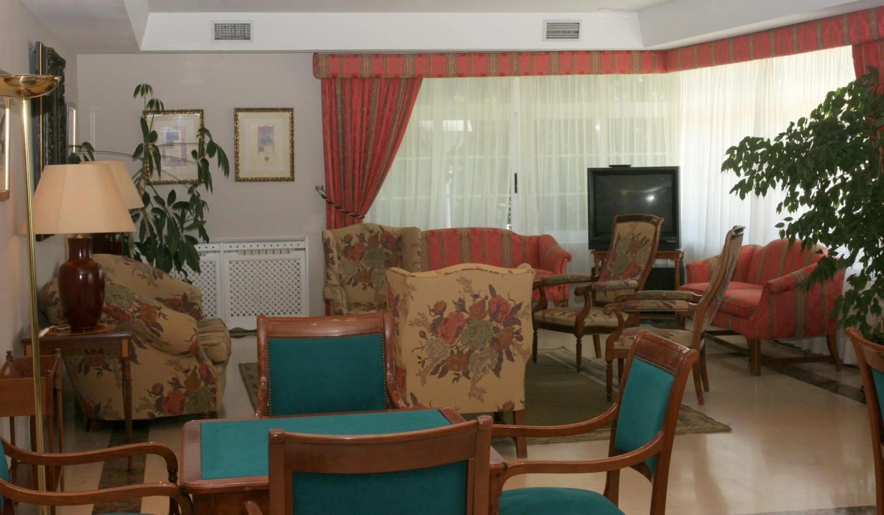 Living room in Pousada de Portomarín