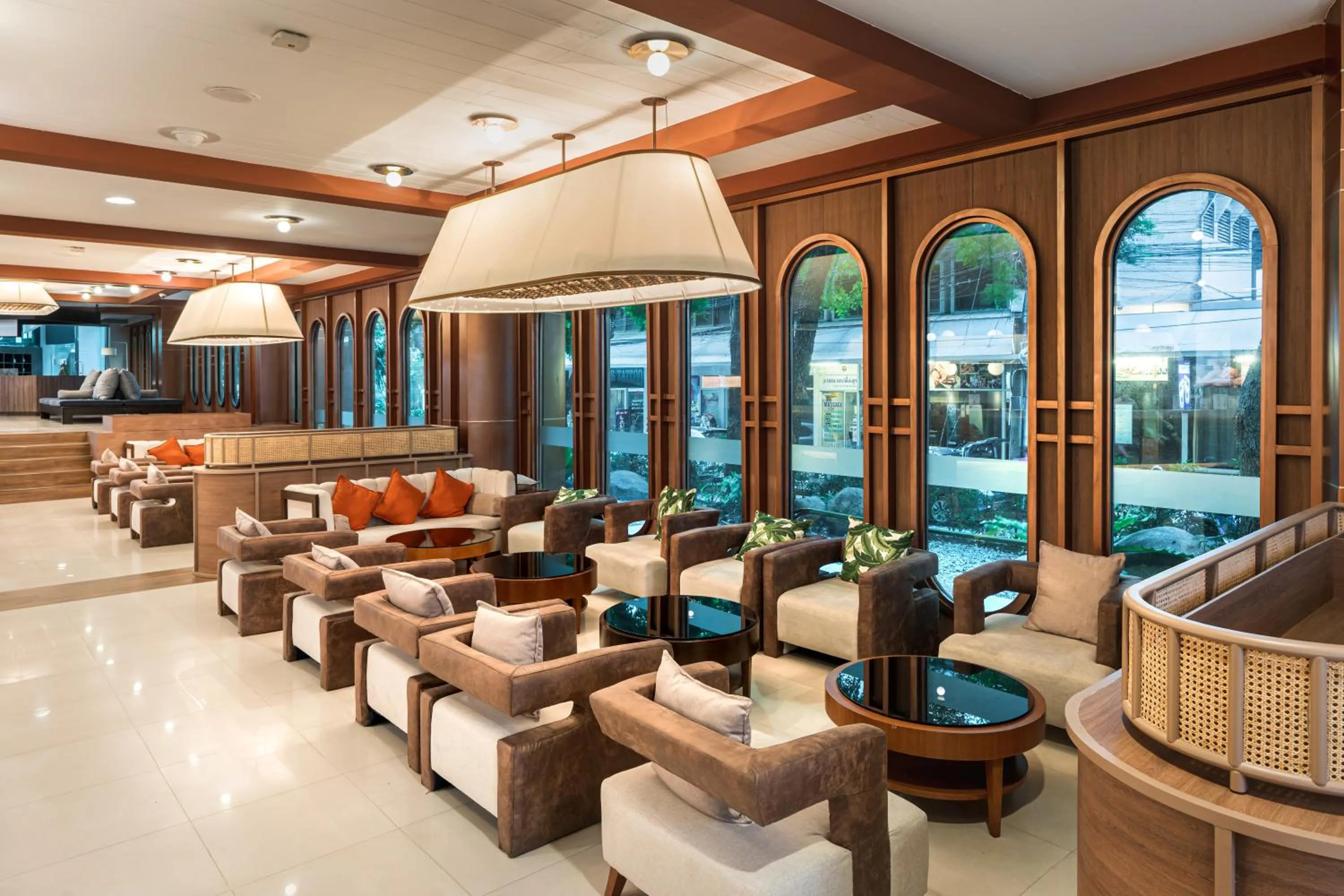 Lobby or reception in A-One The Royal Cruise Hotel Pattaya - SHA Extra Plus