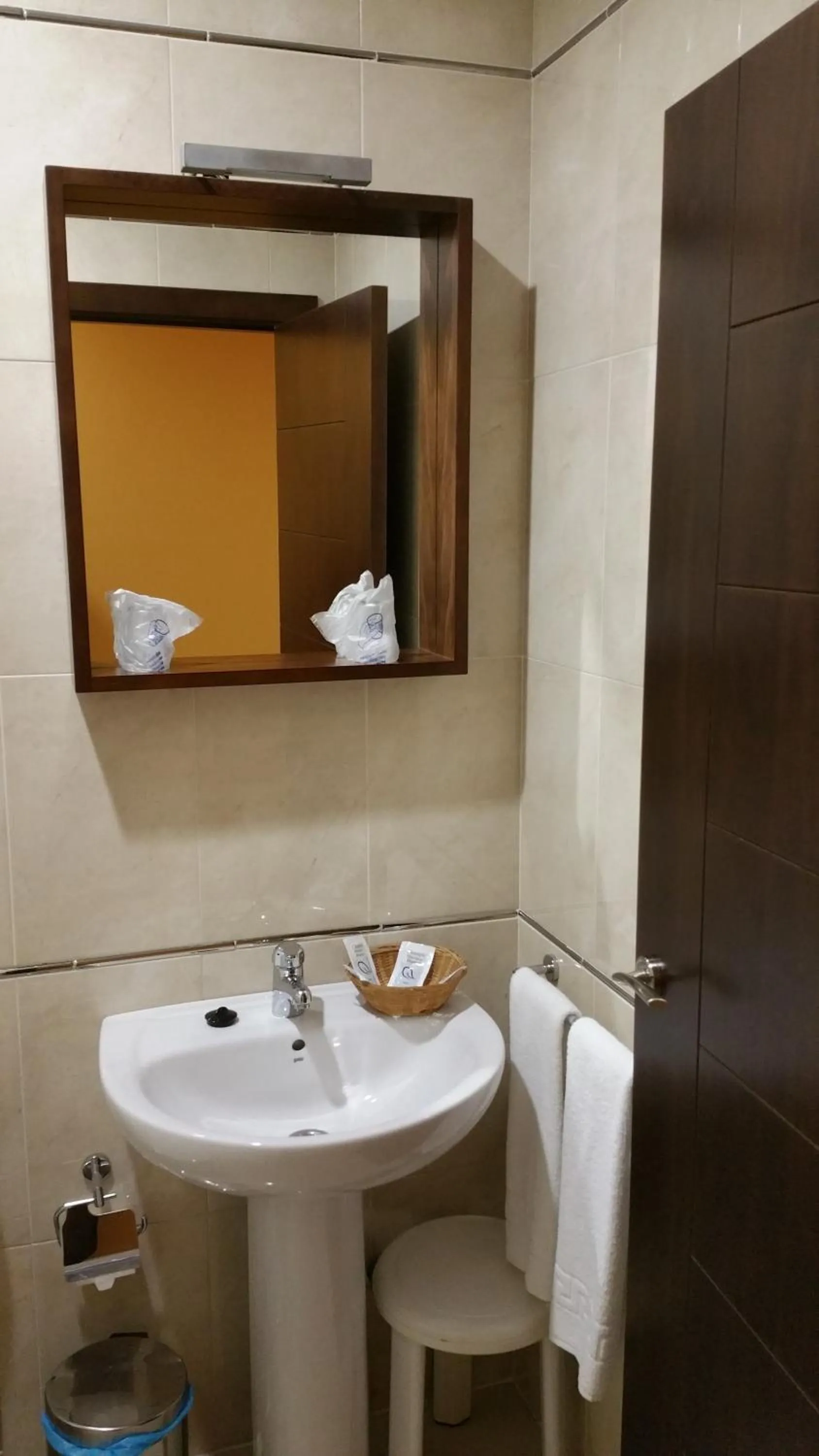 Decorative detail in Hotel León