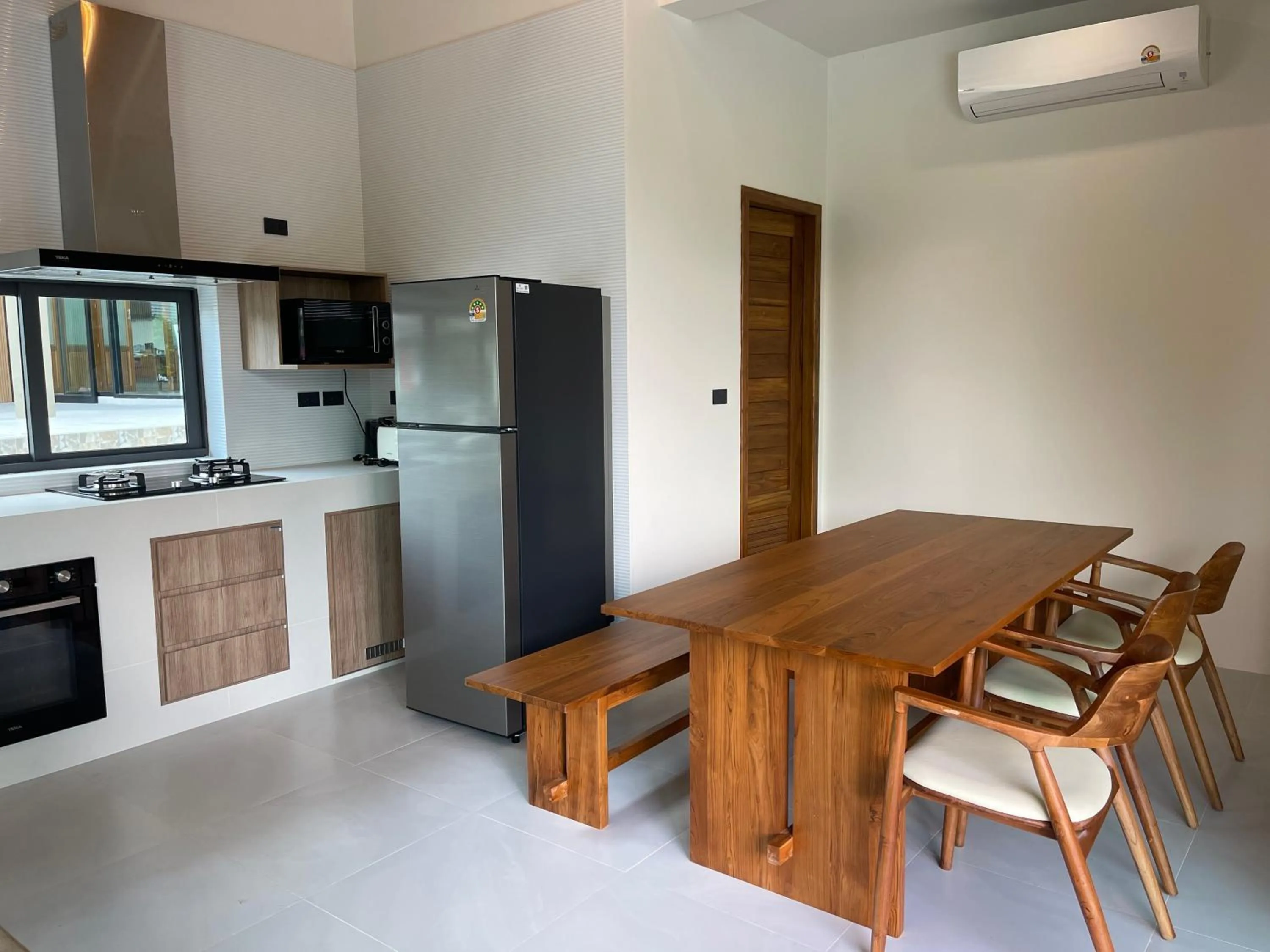 Kitchen or kitchenette in Breeze Bay Villas Koh Phangan