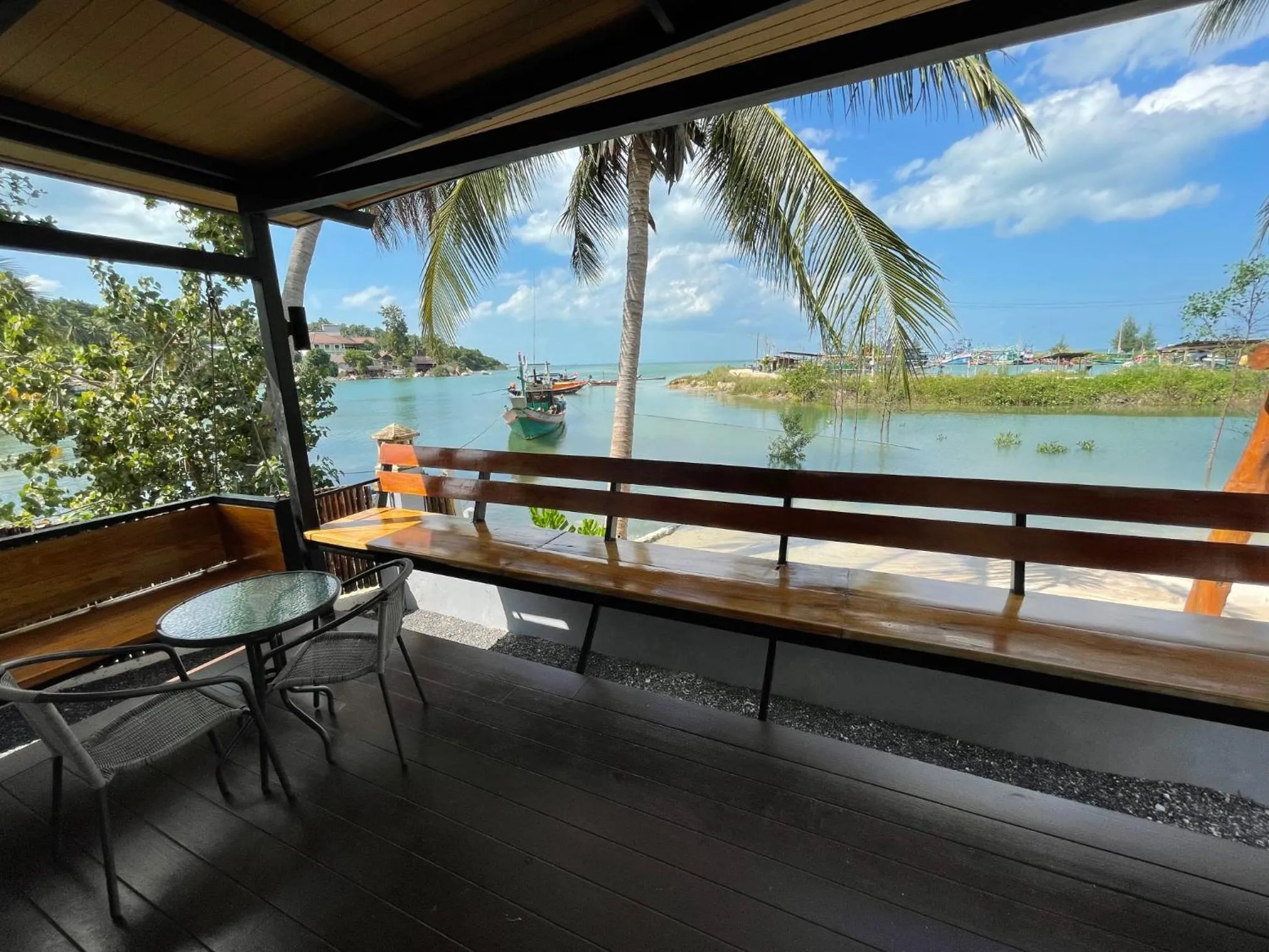 Balcony/Terrace in Breeze Bay Villas Koh Phangan
