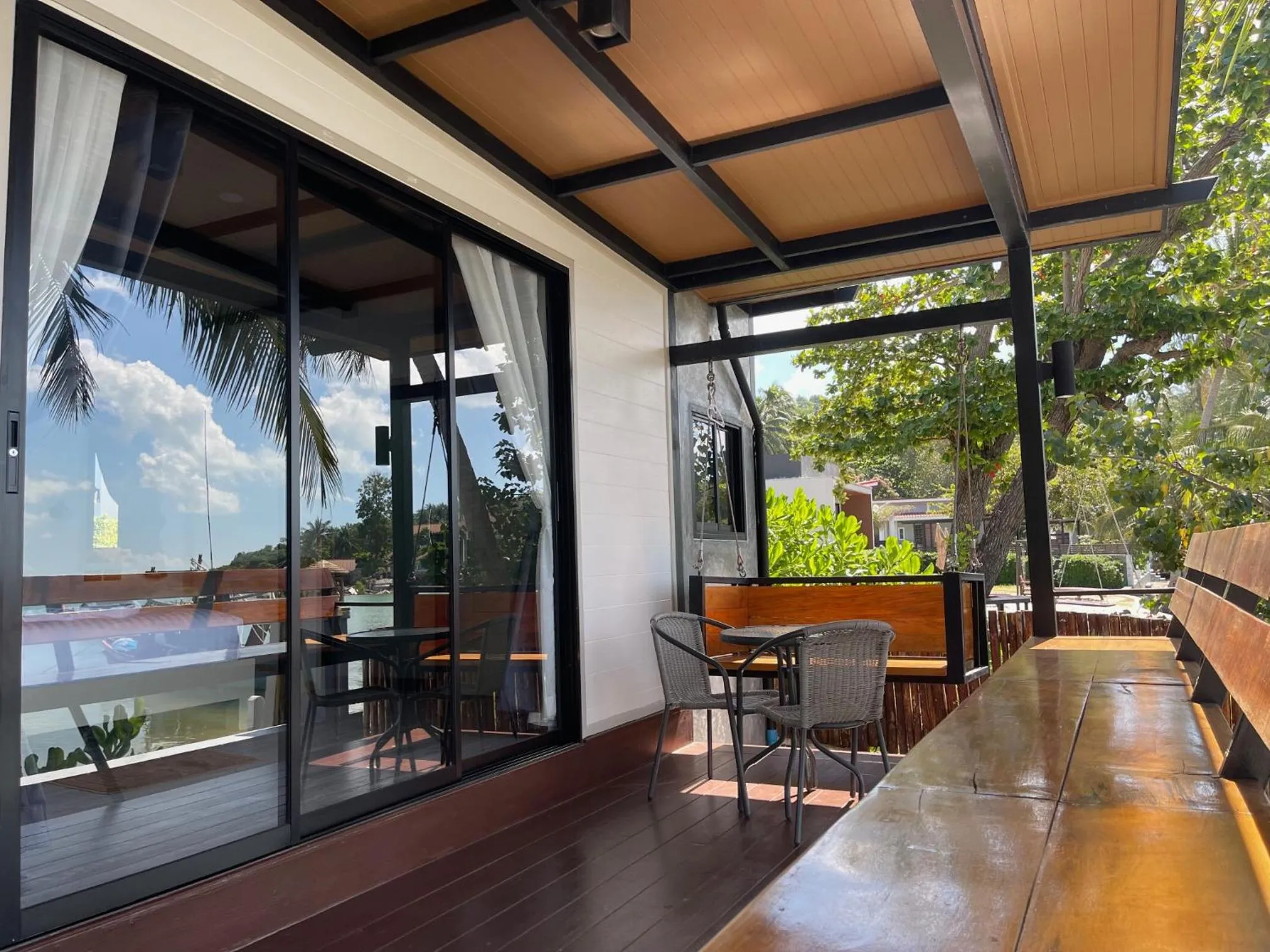 Balcony/Terrace in Breeze Bay Villas Koh Phangan