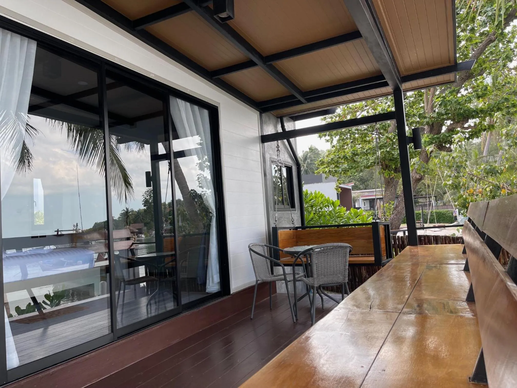 Patio in Breeze Bay Villas Koh Phangan