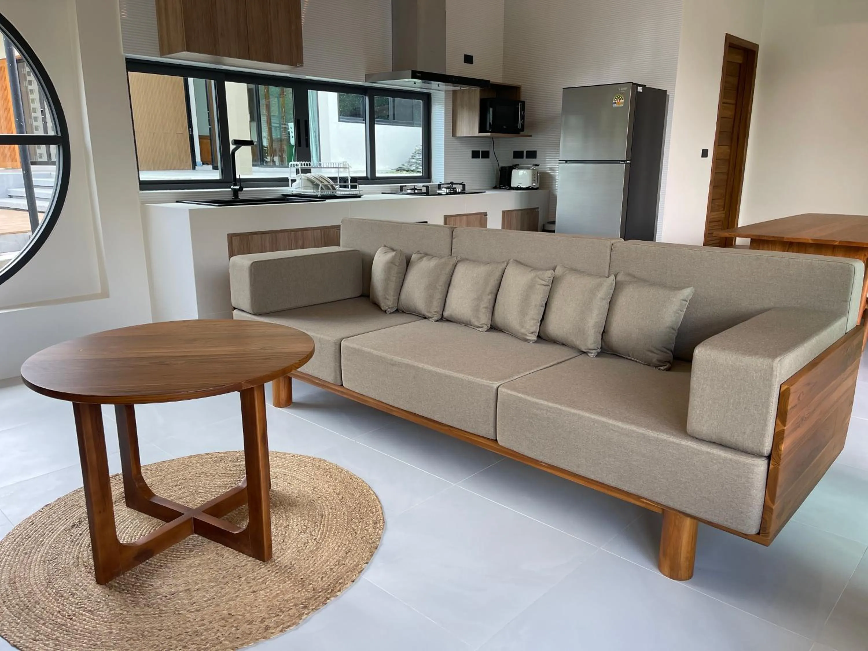 Living room in Breeze Bay Villas Koh Phangan