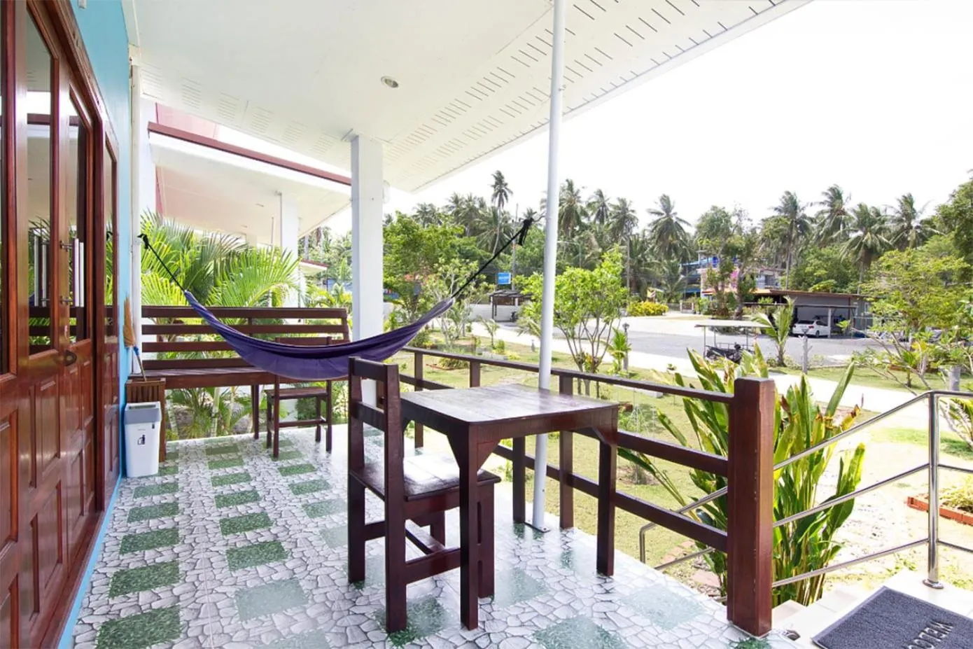Patio in Breeze Bay Villas Koh Phangan