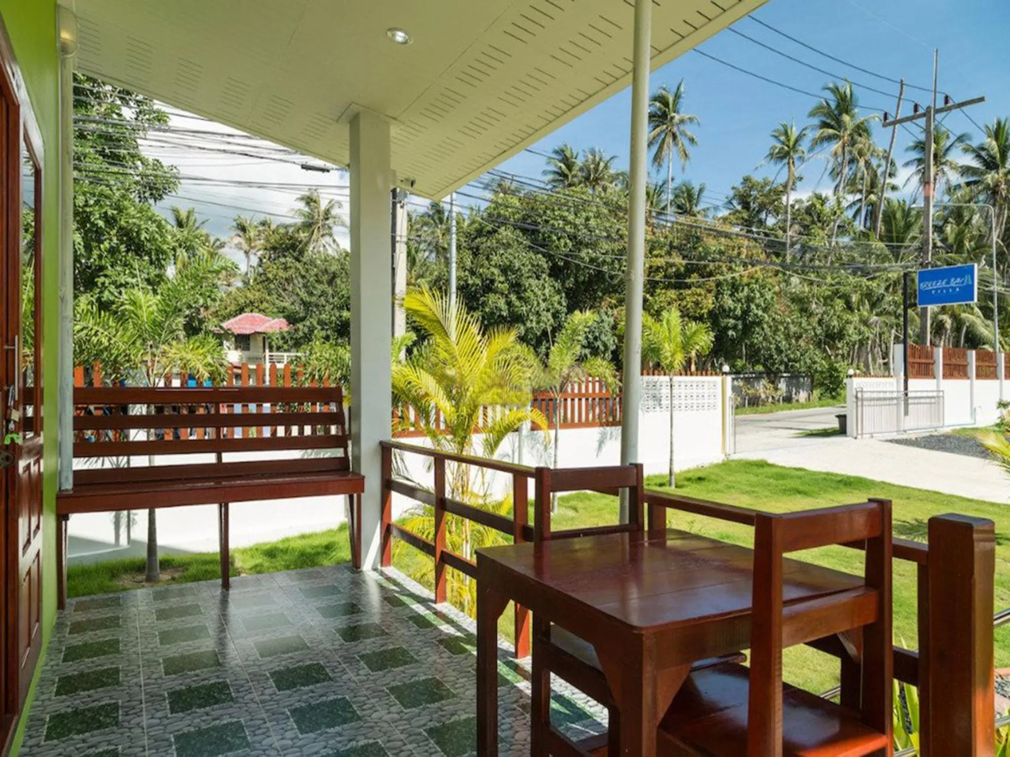 Patio in Breeze Bay Villas Koh Phangan