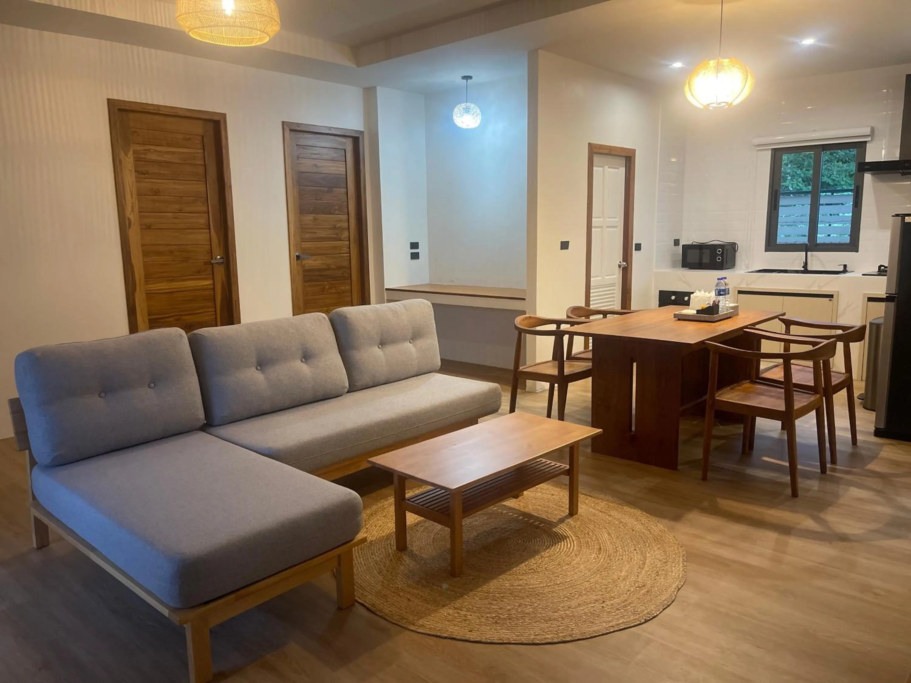 Living room in Breeze Bay Villas Koh Phangan