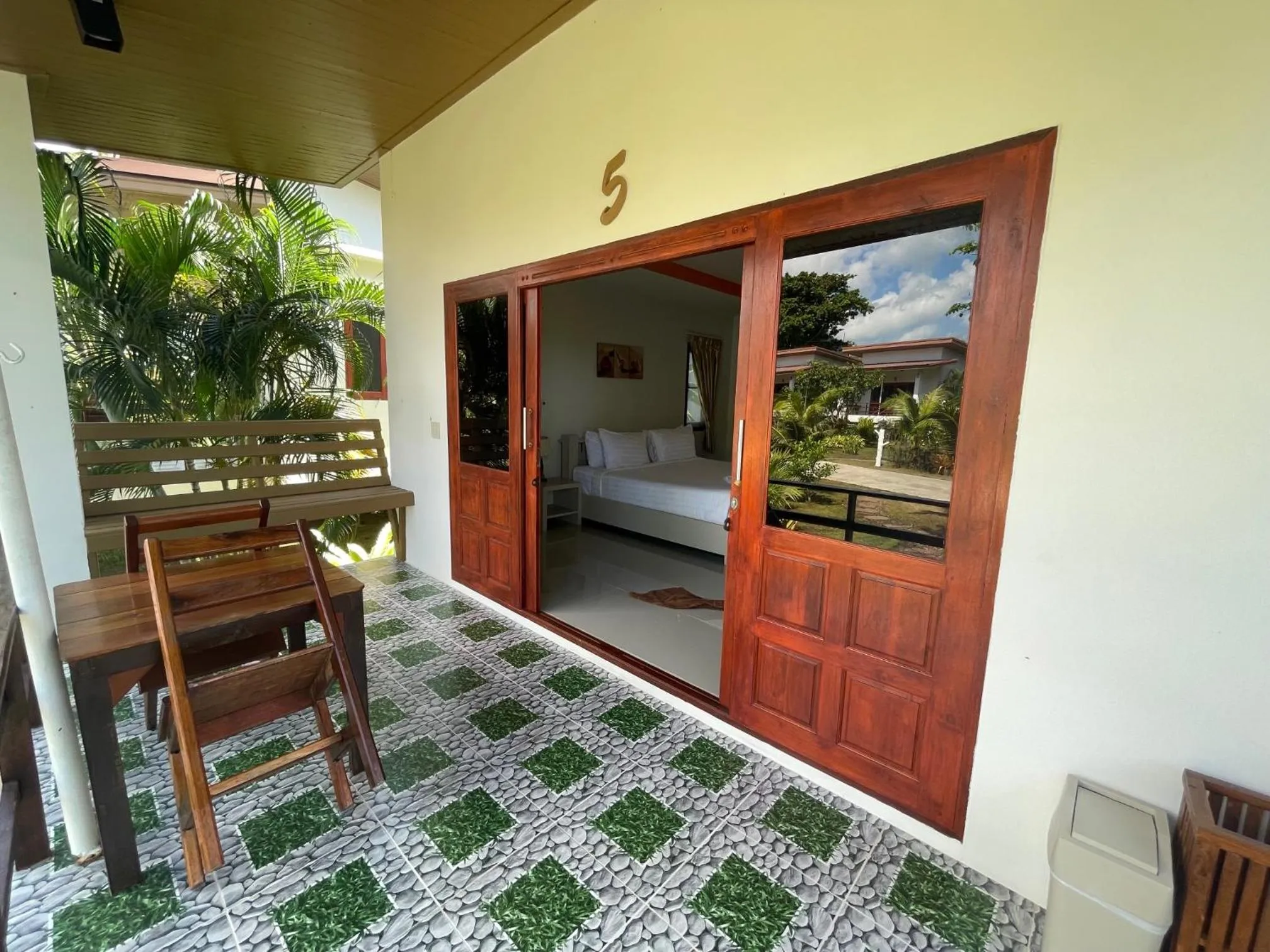 Bedroom in Breeze Bay Villas Koh Phangan