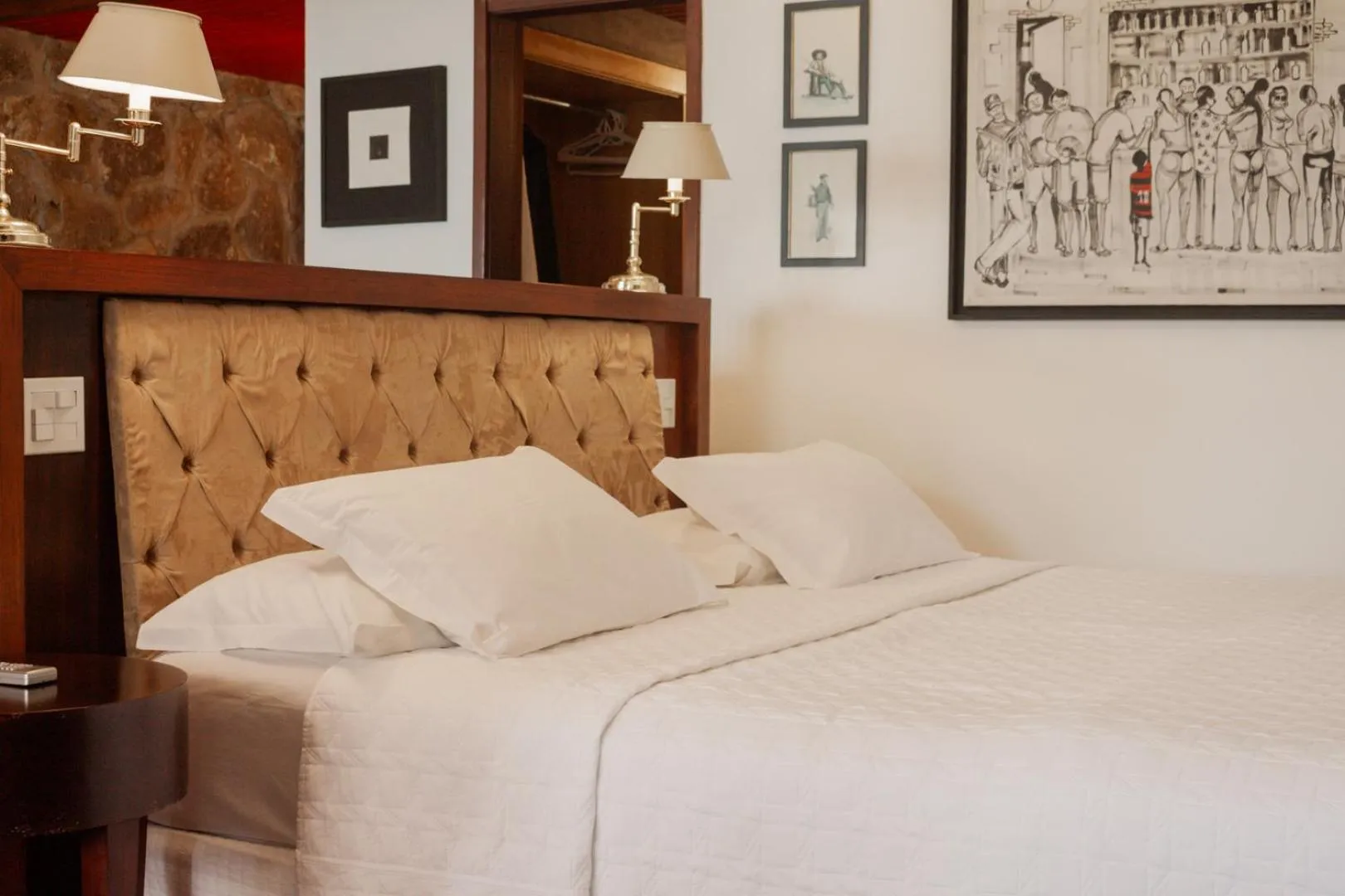 Bed in Sailing Hotel & Spa