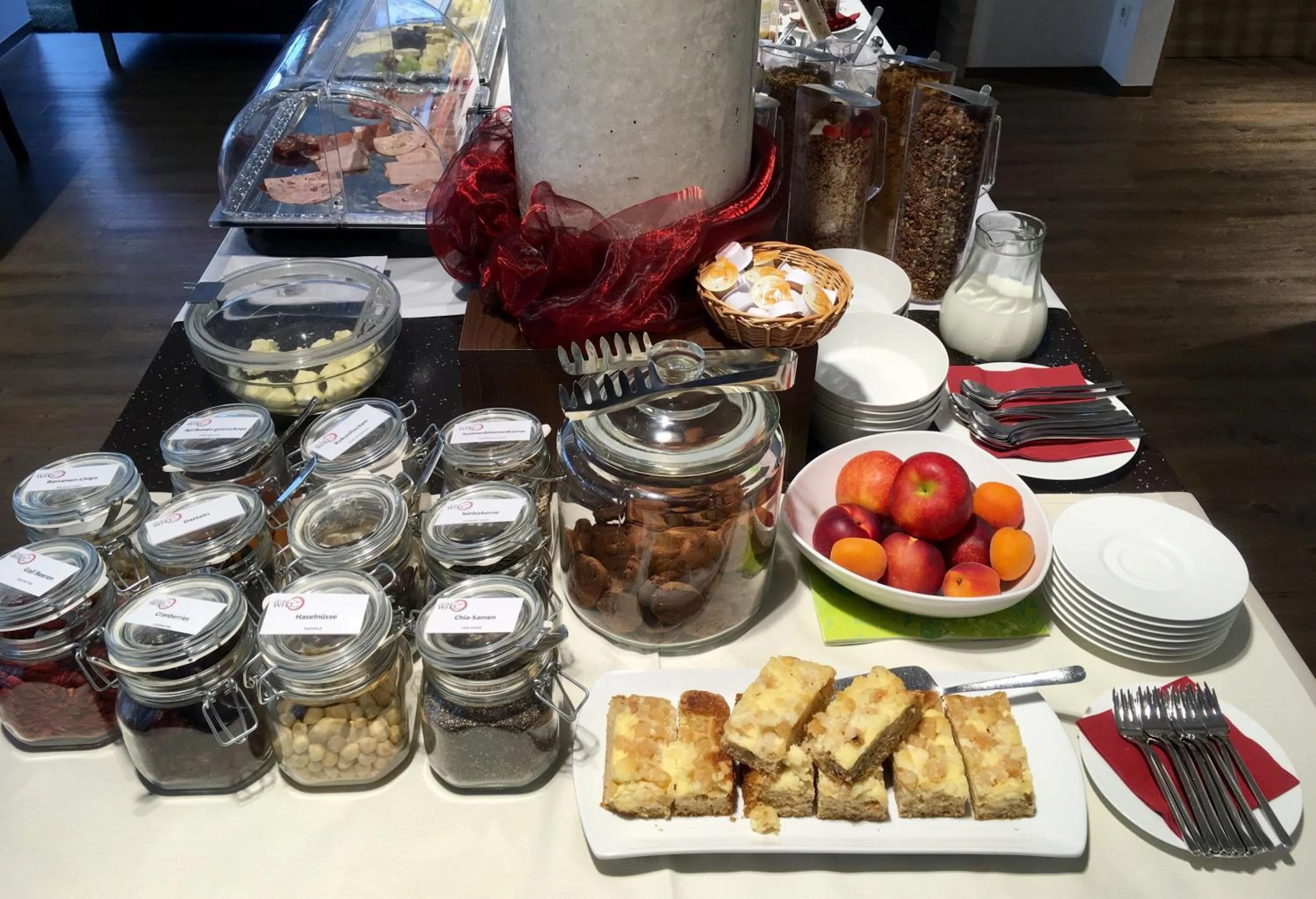 Buffet breakfast in Hotel WITT am See