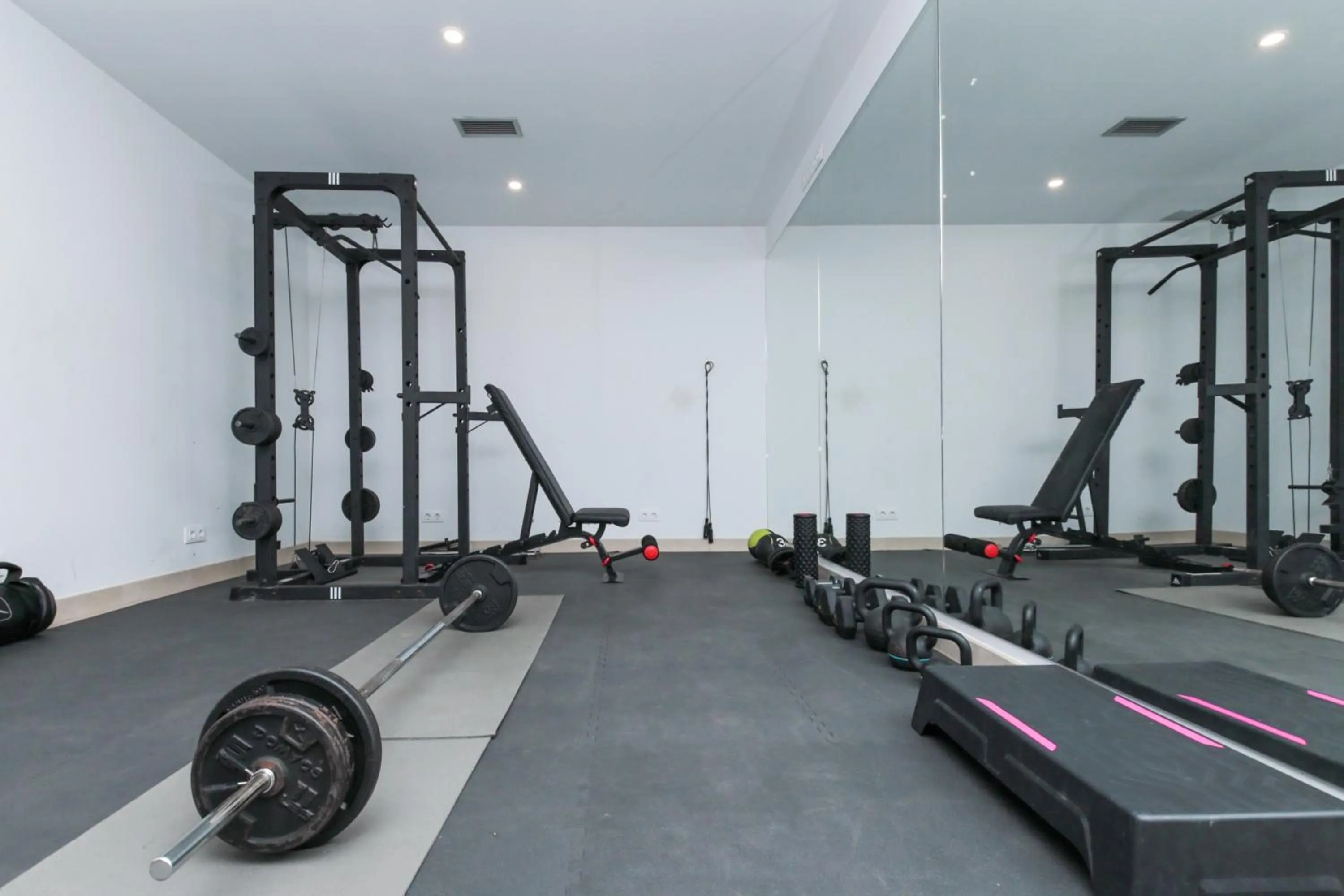 Fitness centre/facilities in Hotel Lauria