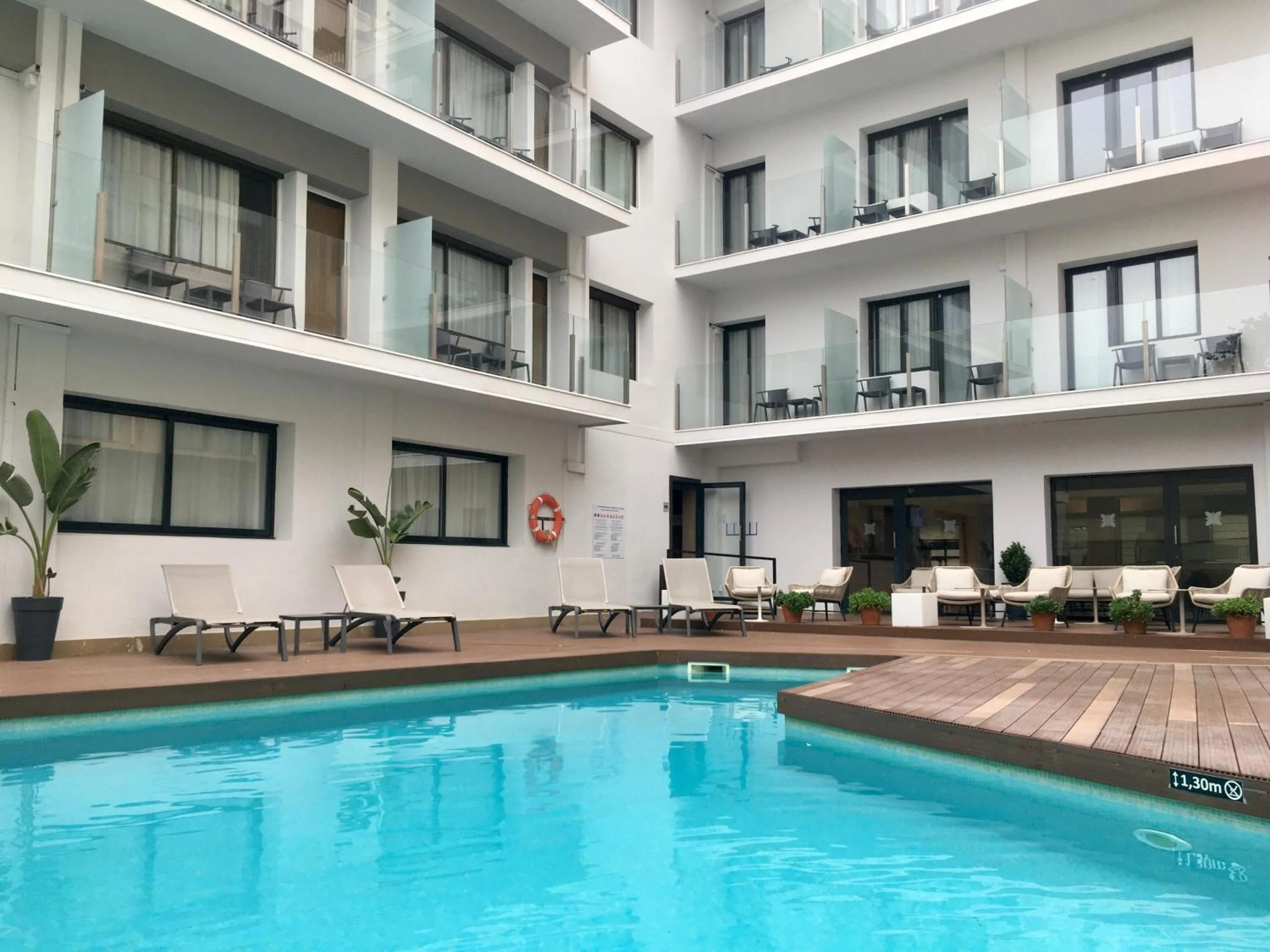 Facade/entrance in Hotel Lauria