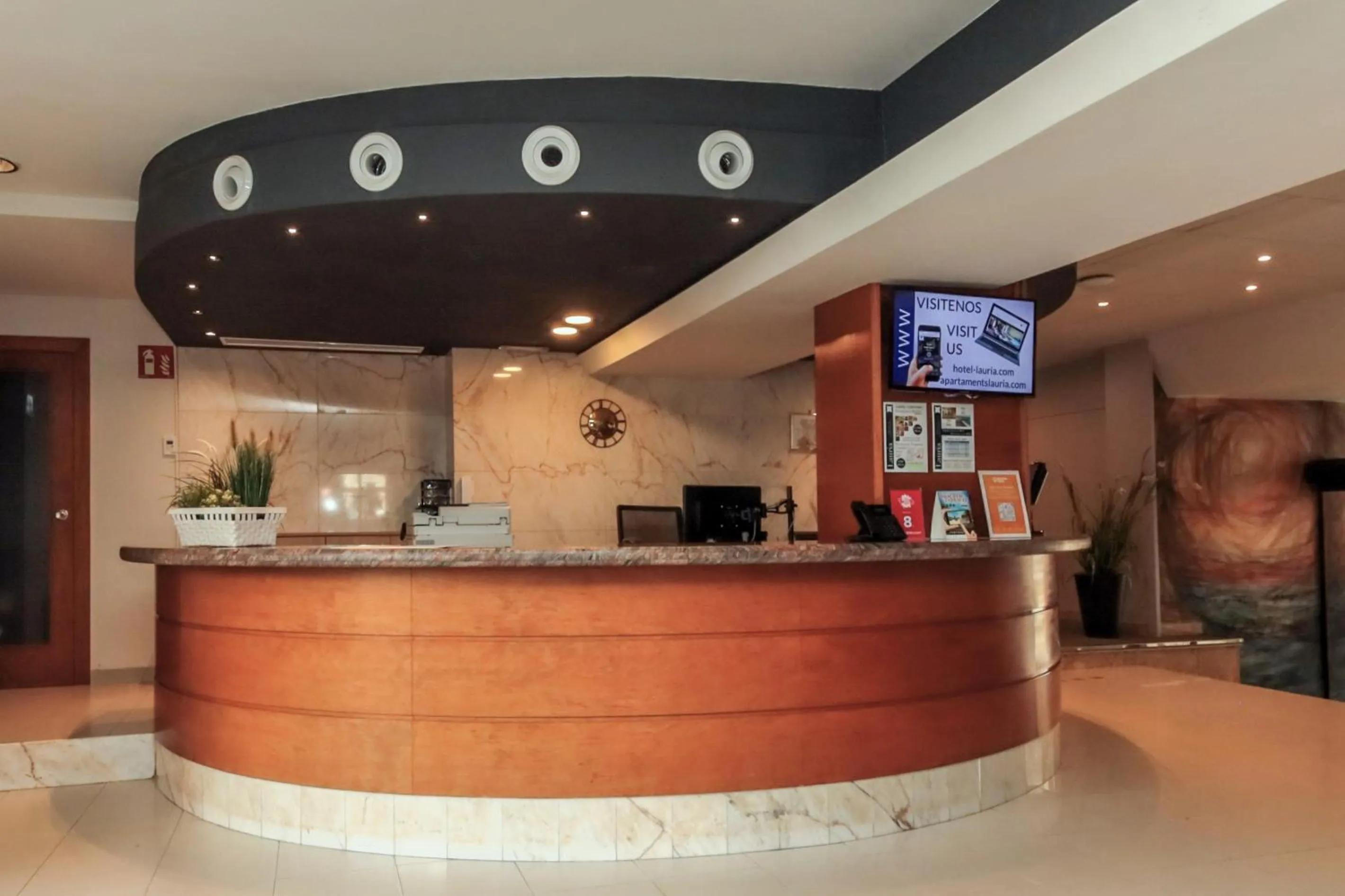 Lobby or reception in Hotel Lauria