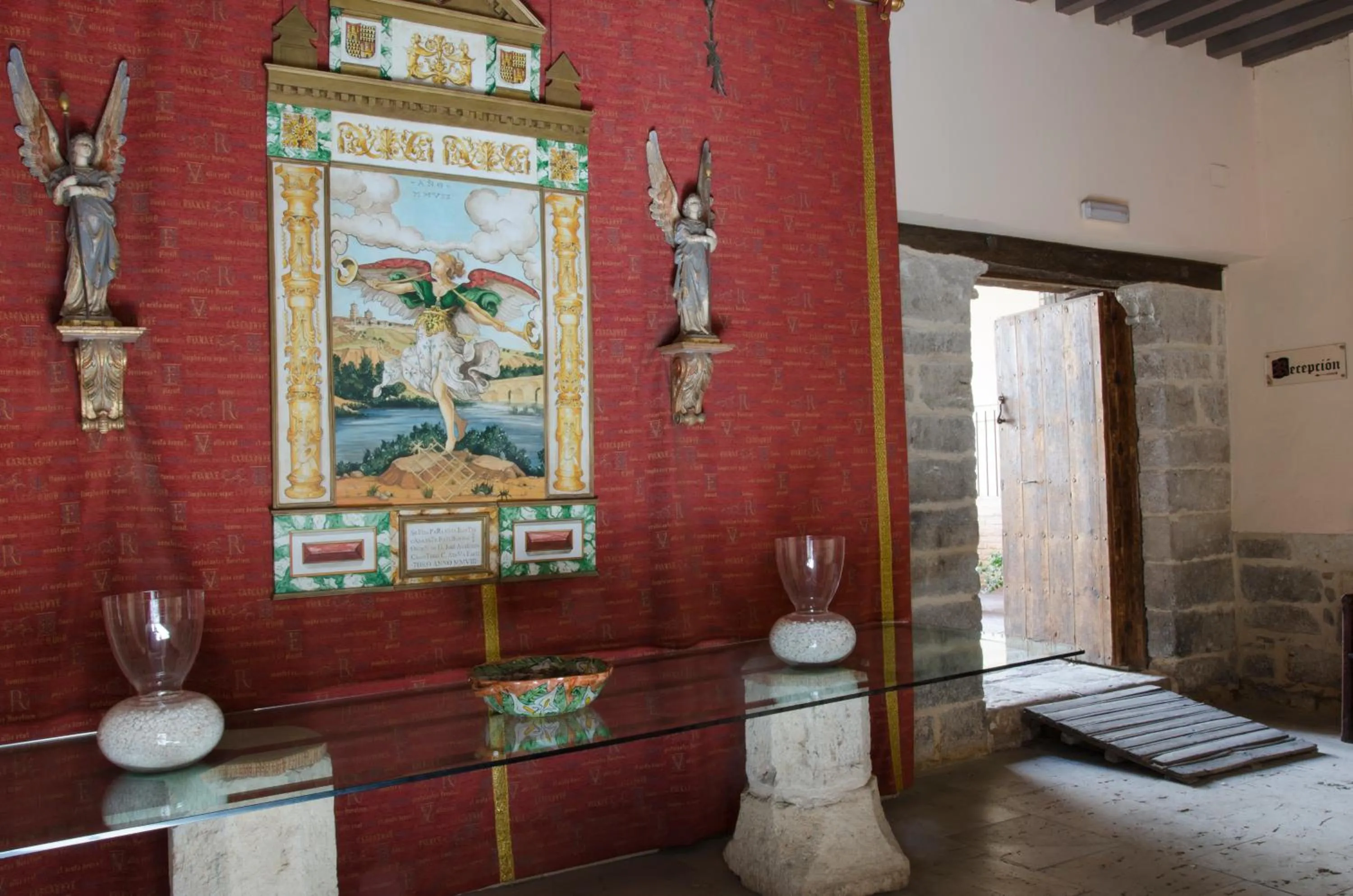 Lobby or reception in Palacio Rejadorada