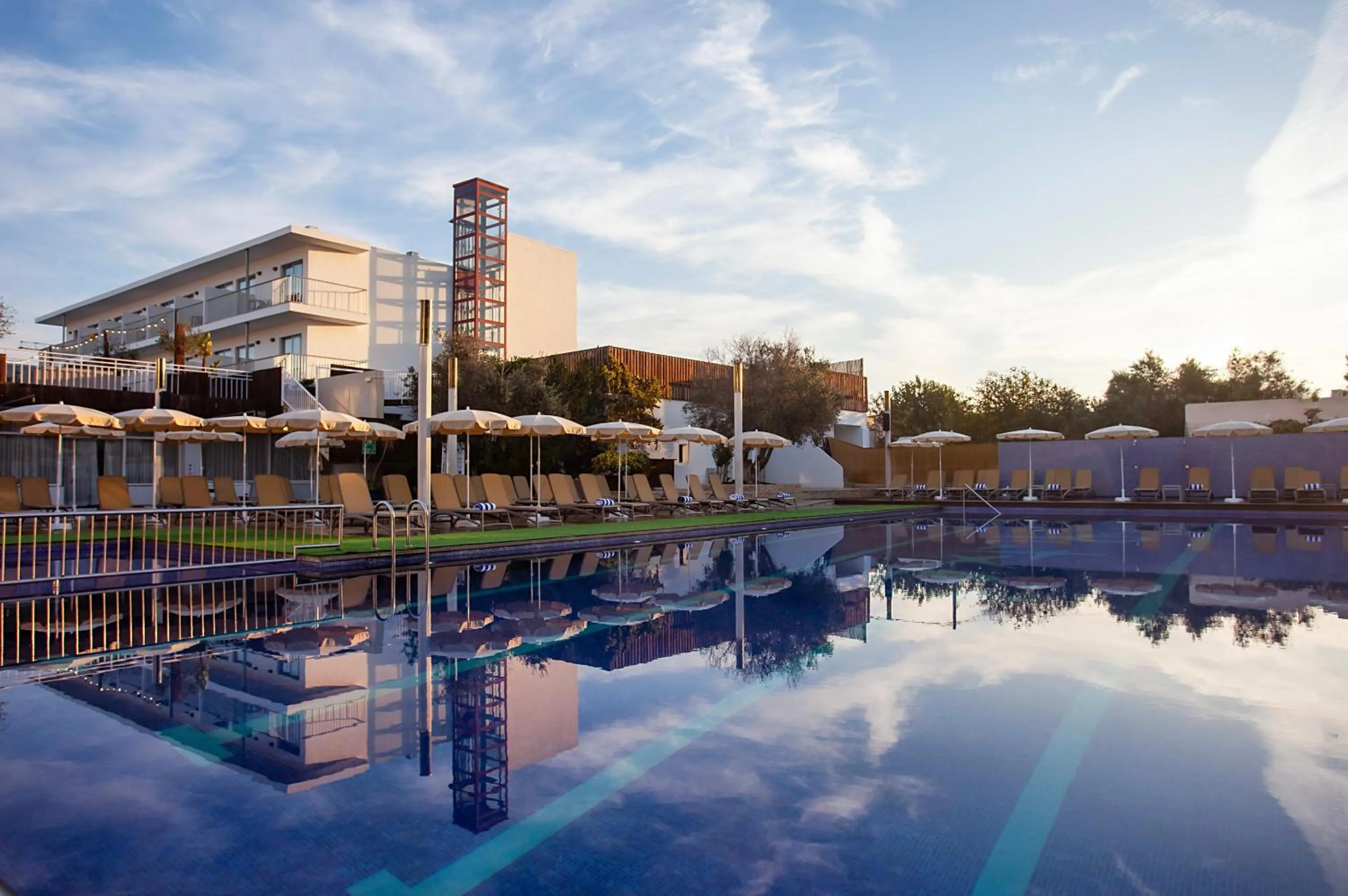 Swimming pool in Hotel Puchet Ibiza