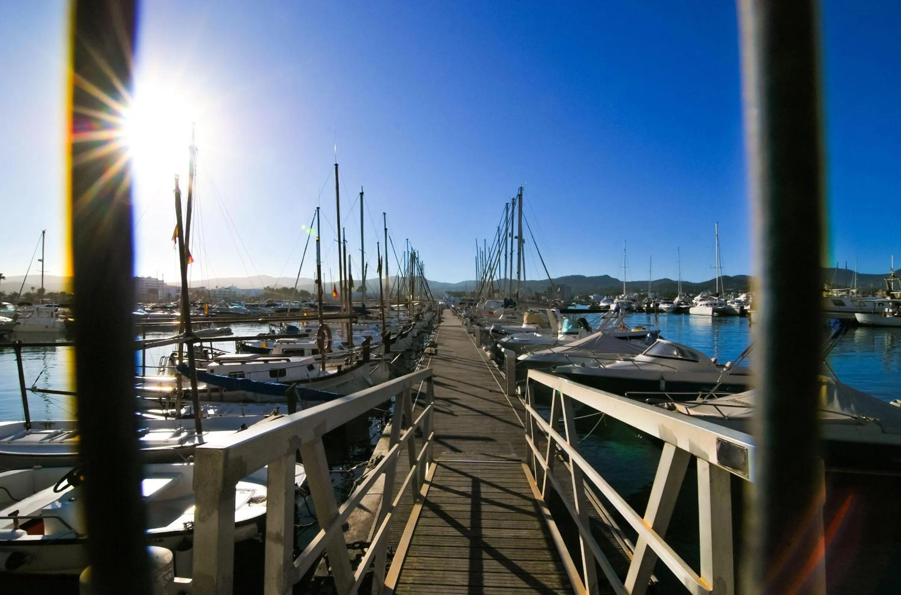 Natural landscape in Hotel Puchet Ibiza