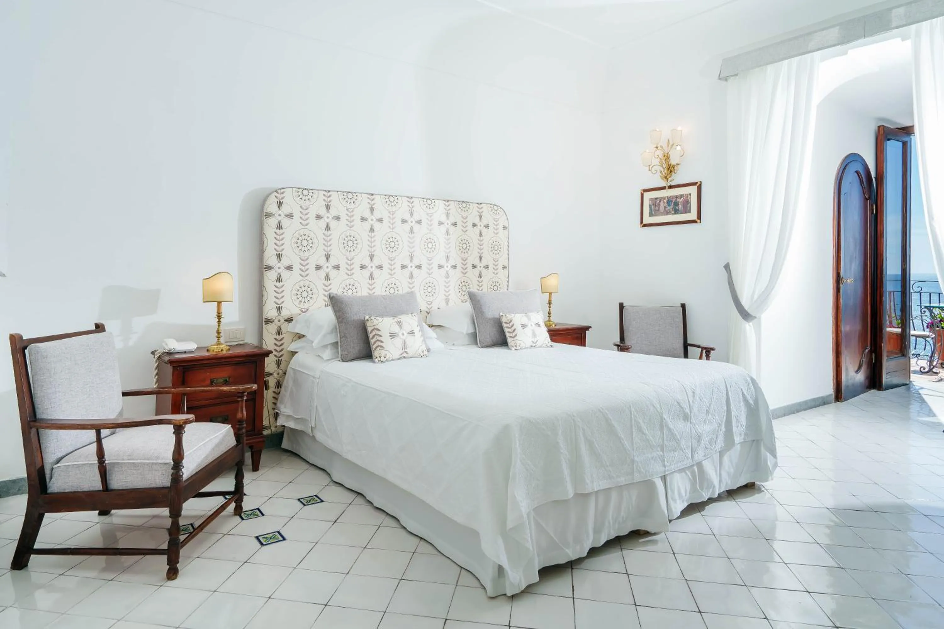 Bed in Albergo Miramare Positano