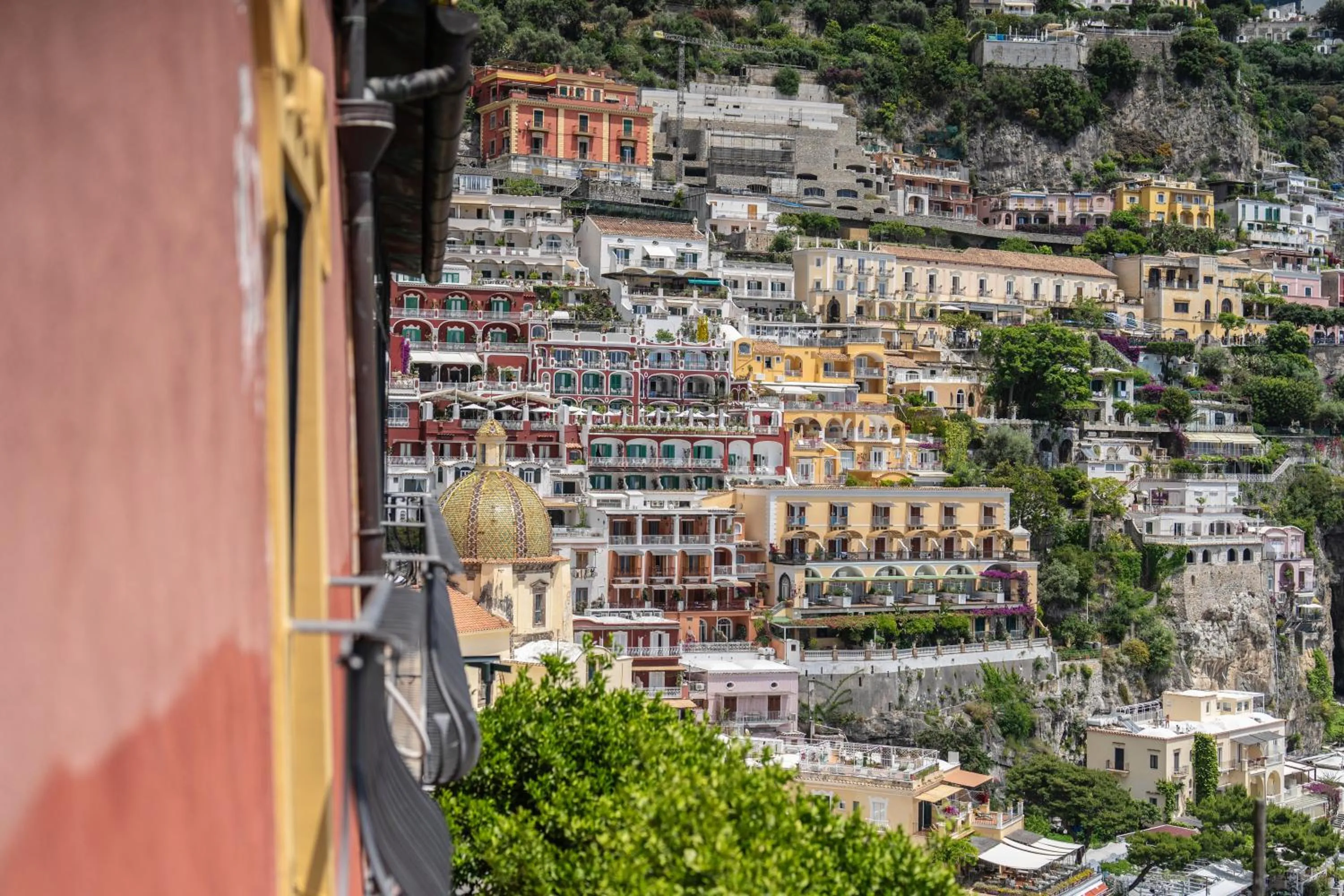 City view in Albergo Miramare Positano
