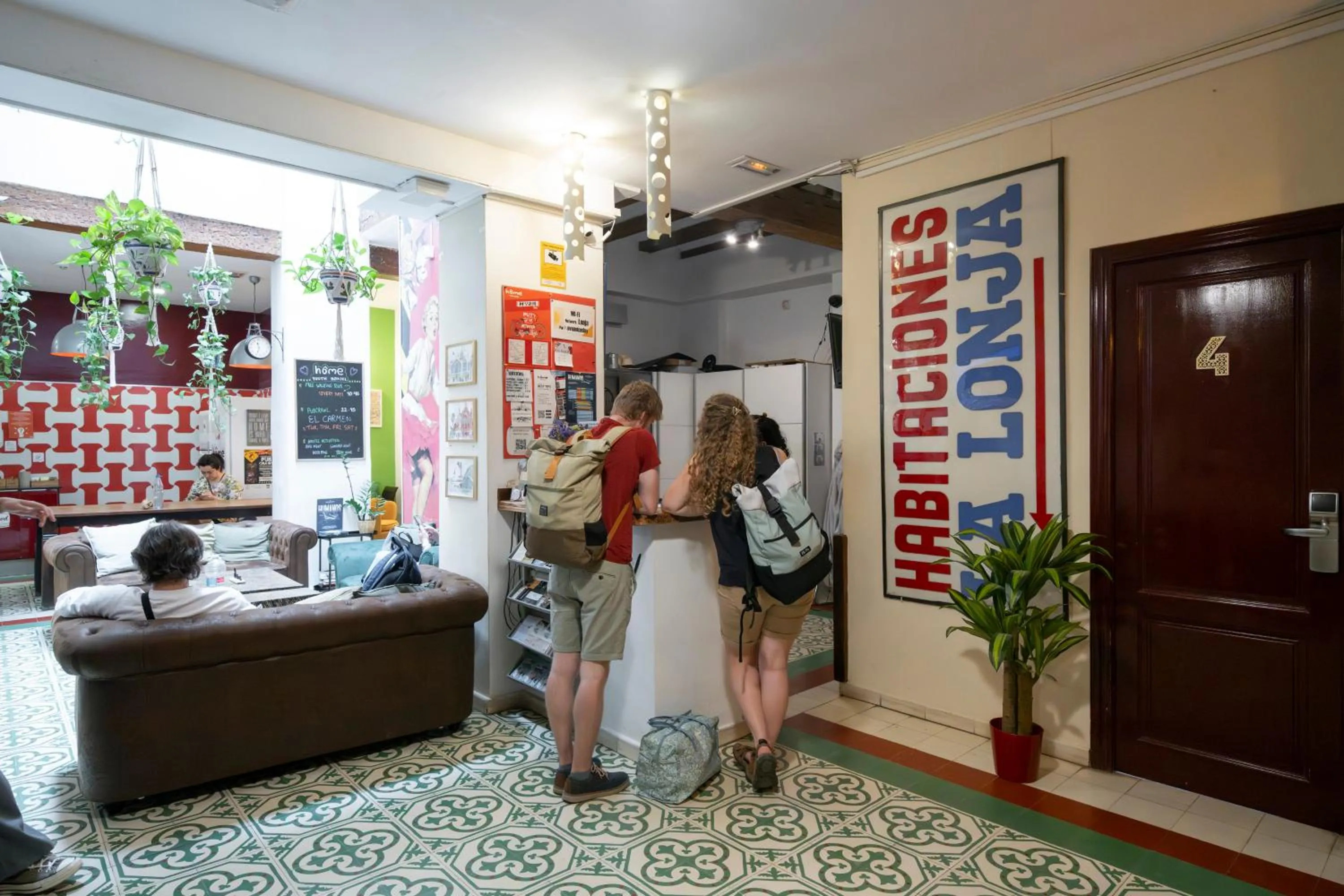 People in Home Youth Hostel by Feetup Hostels