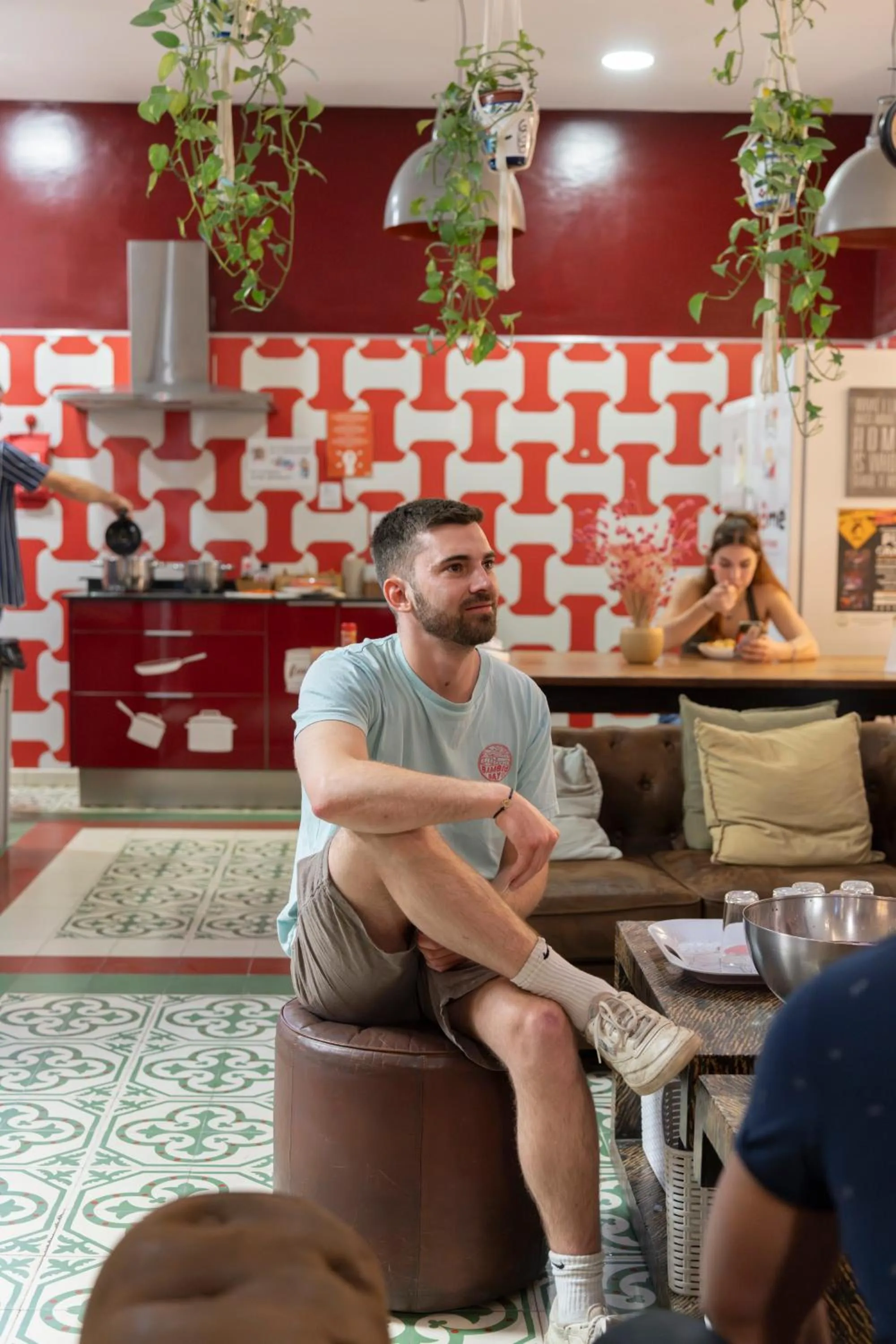 People in Home Youth Hostel by Feetup Hostels