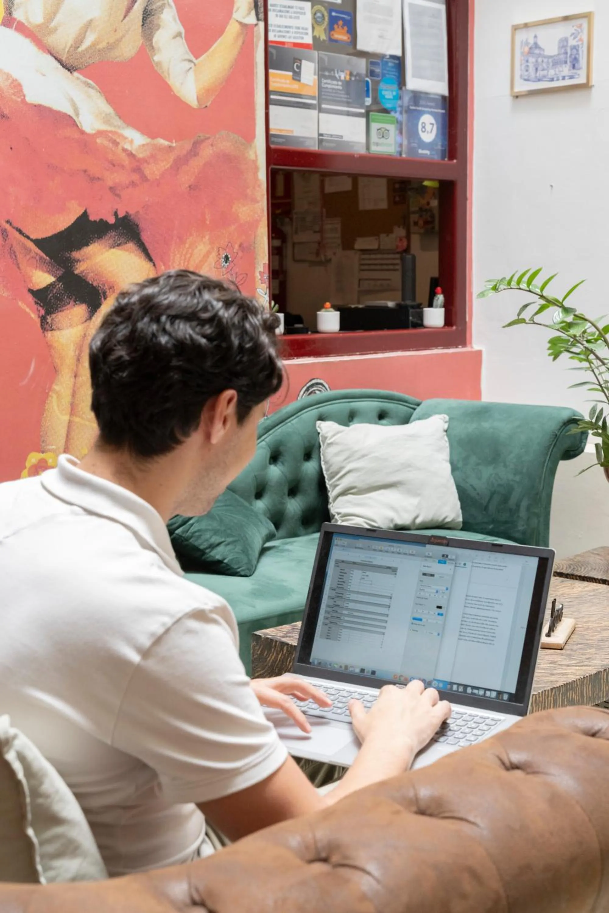 People in Home Youth Hostel by Feetup Hostels