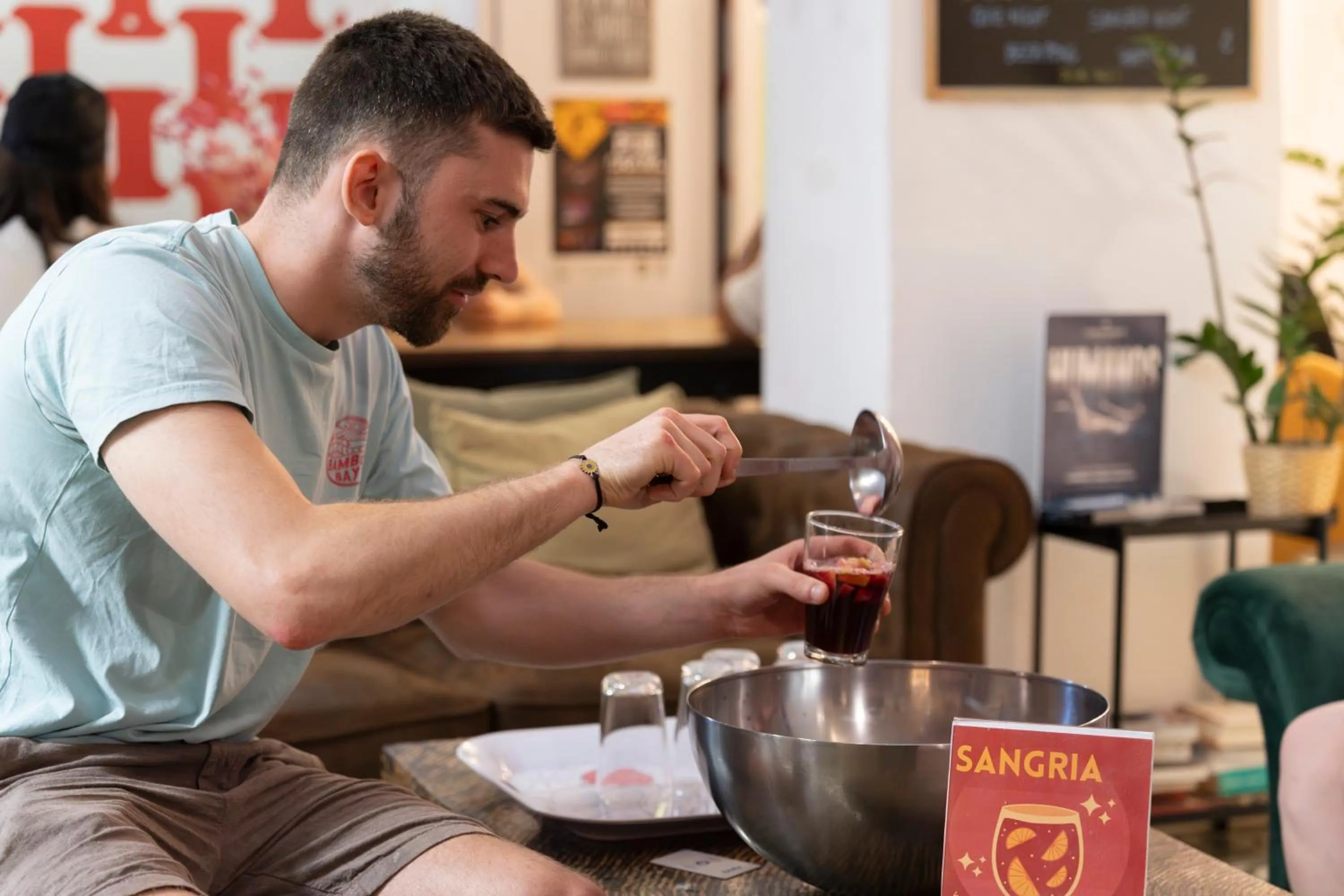 People in Home Youth Hostel by Feetup Hostels