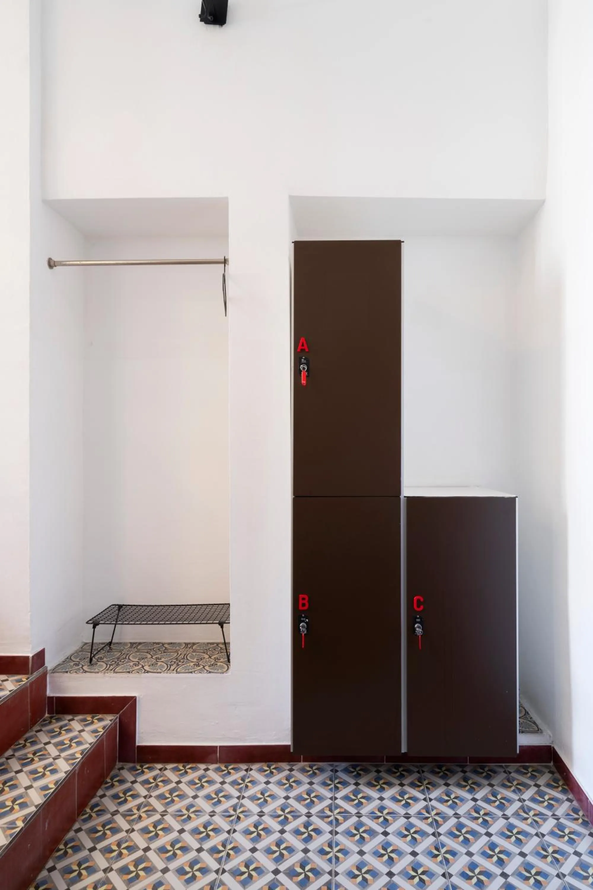 wardrobe in Home Youth Hostel by Feetup Hostels