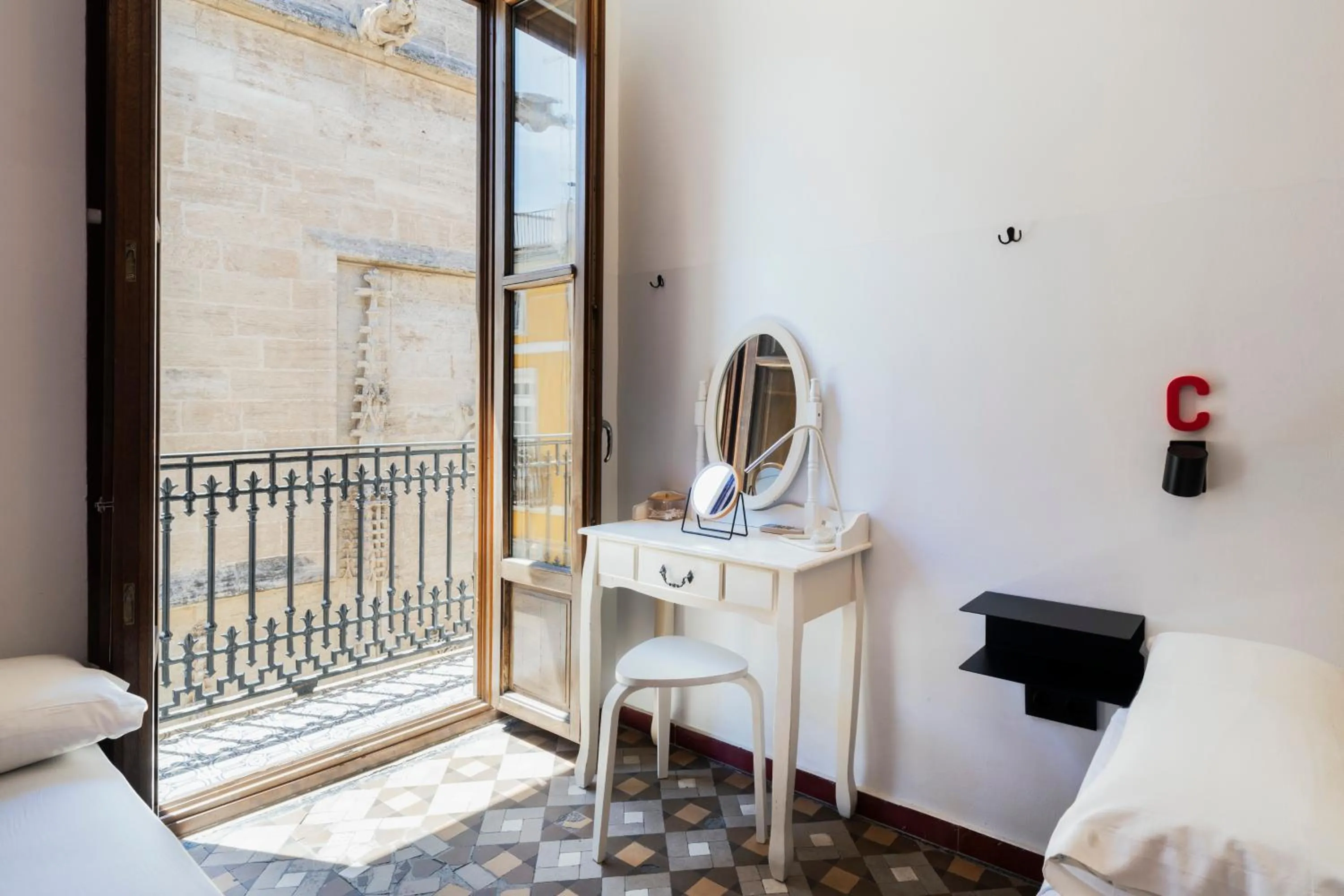 View (from property/room), Bed in Home Youth Hostel by Feetup Hostels