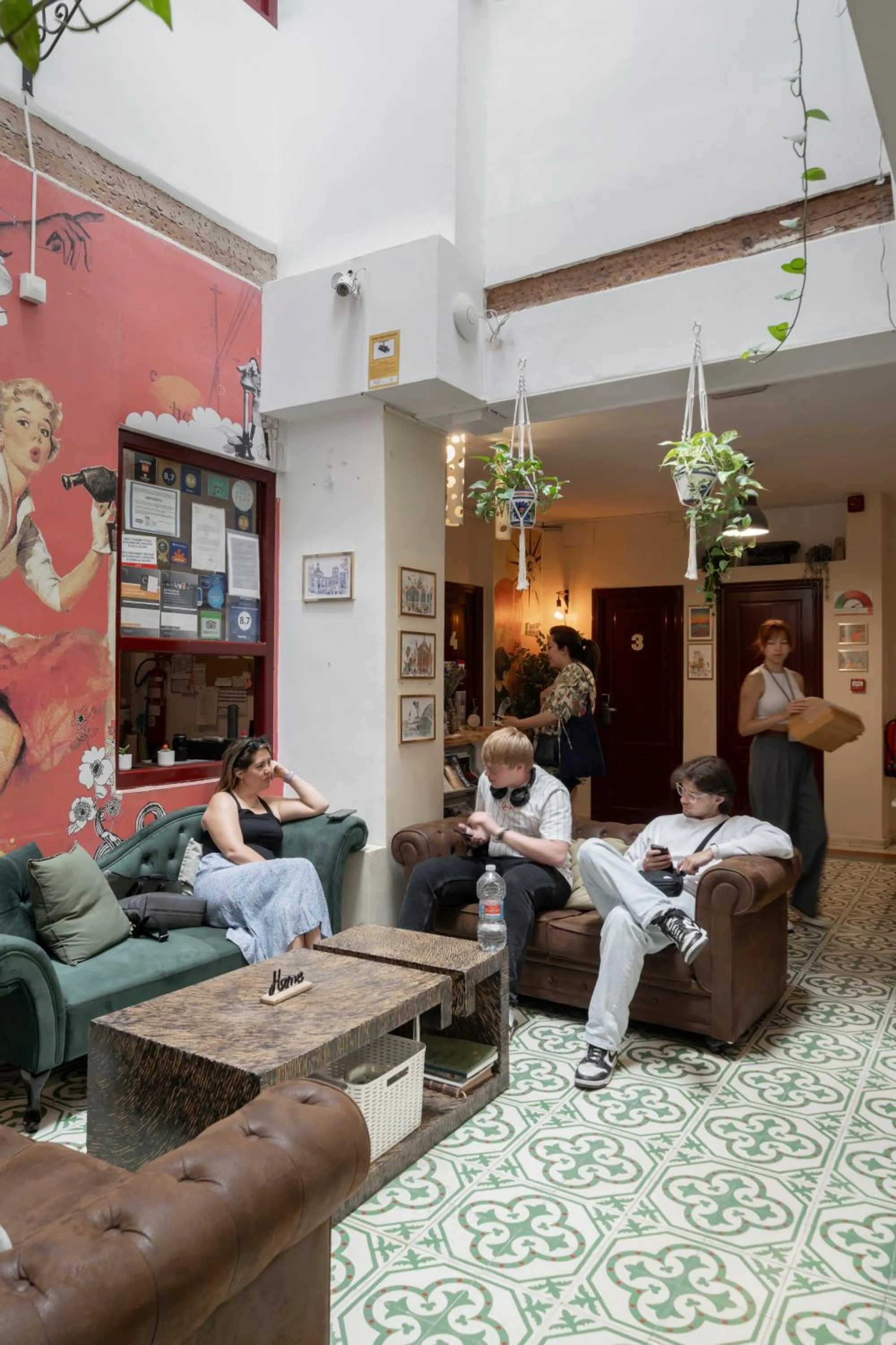 People in Home Youth Hostel by Feetup Hostels