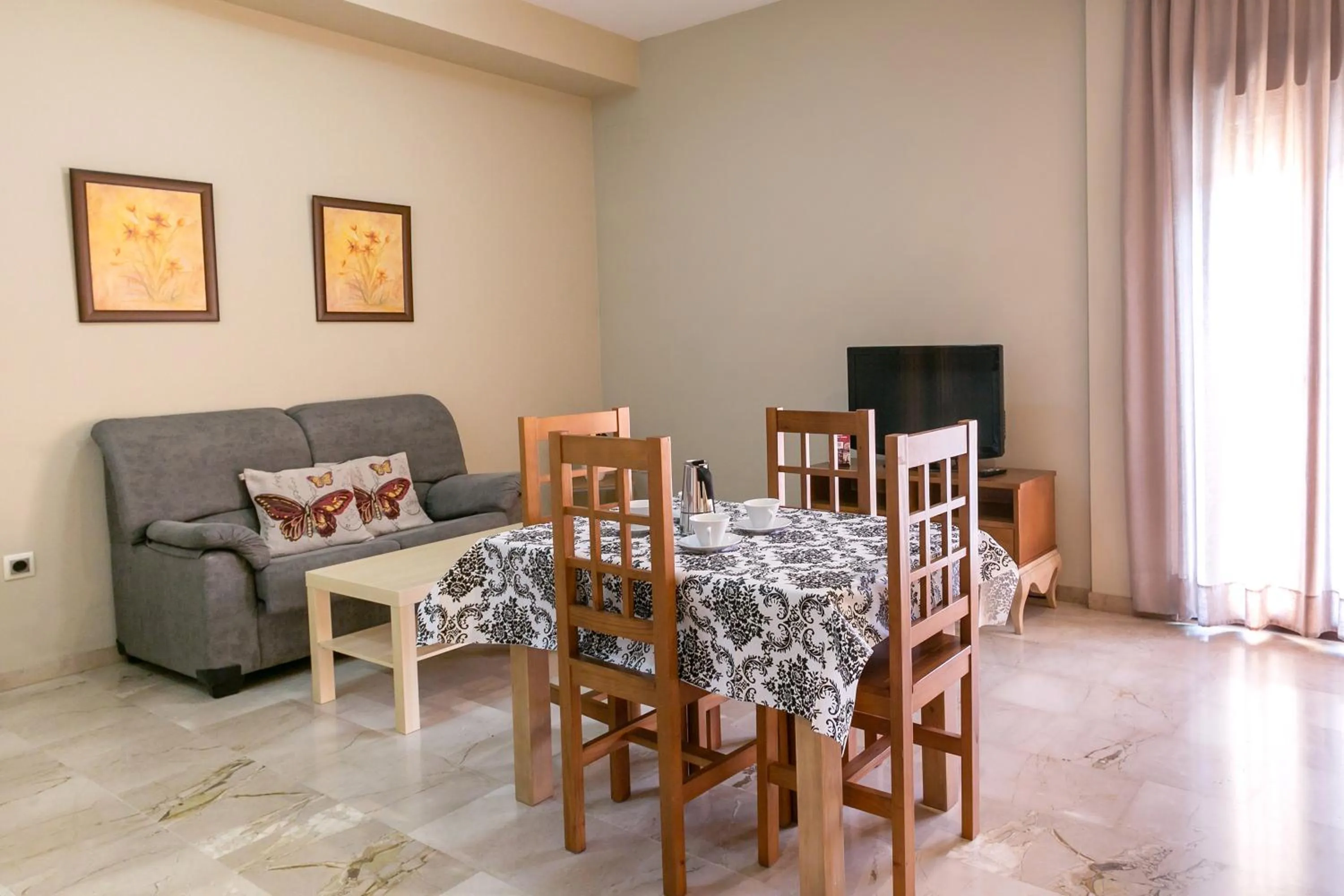 Living room in Apartamentos Turísticos La Castilleja